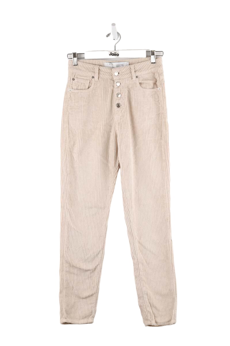 Slim cotton trousers IRO - Seconde Main Beige