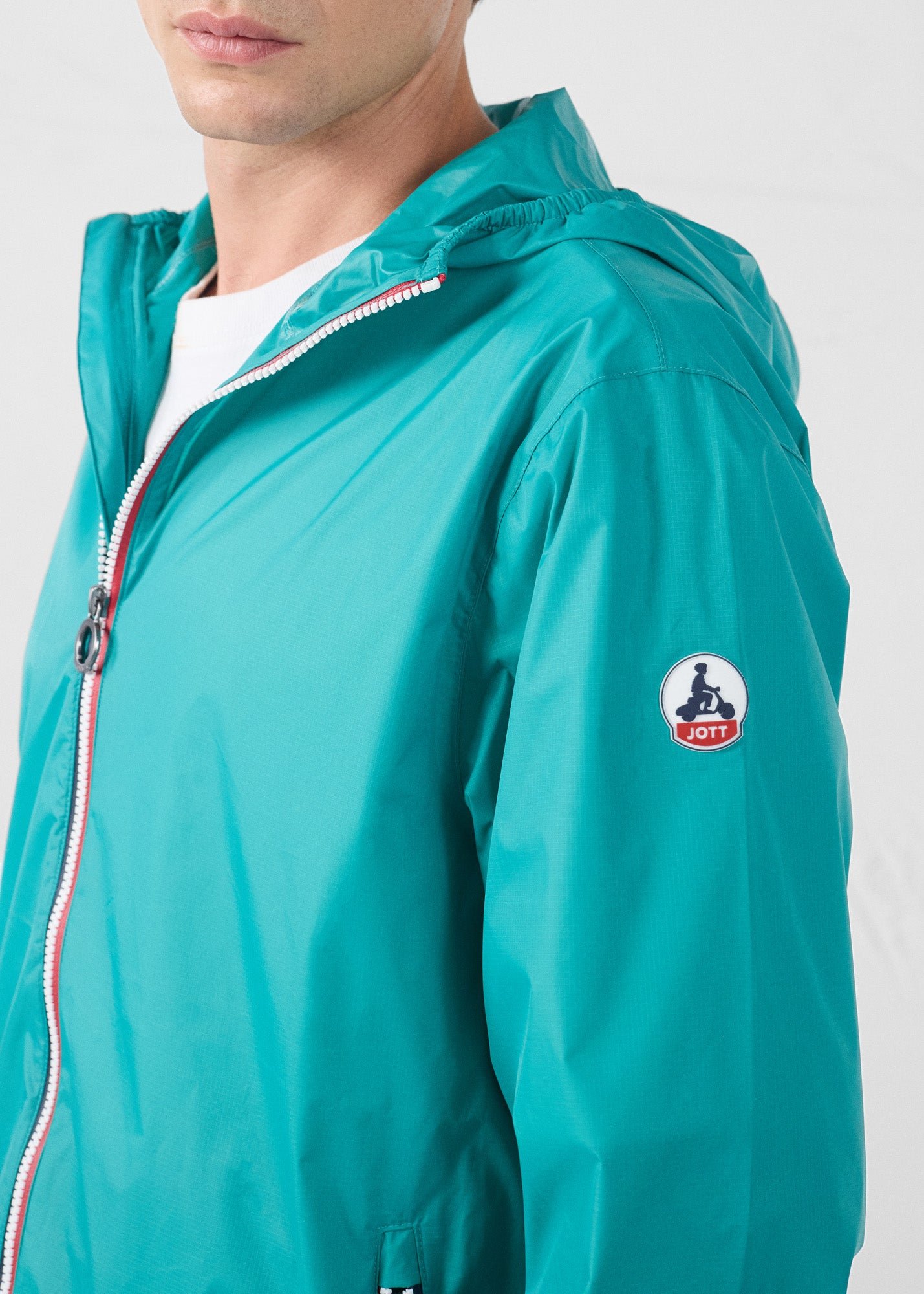 Packable raincoat Kilmory JOTT Green