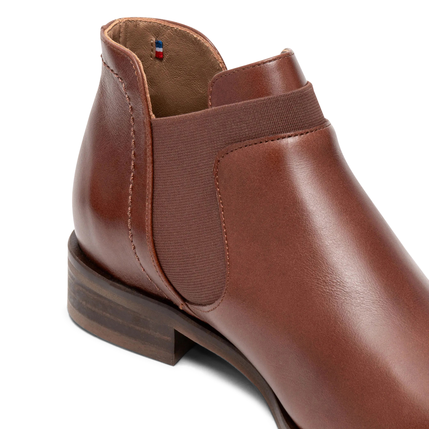 Chelsea Leder Ankle Boots BOCAGE Braun