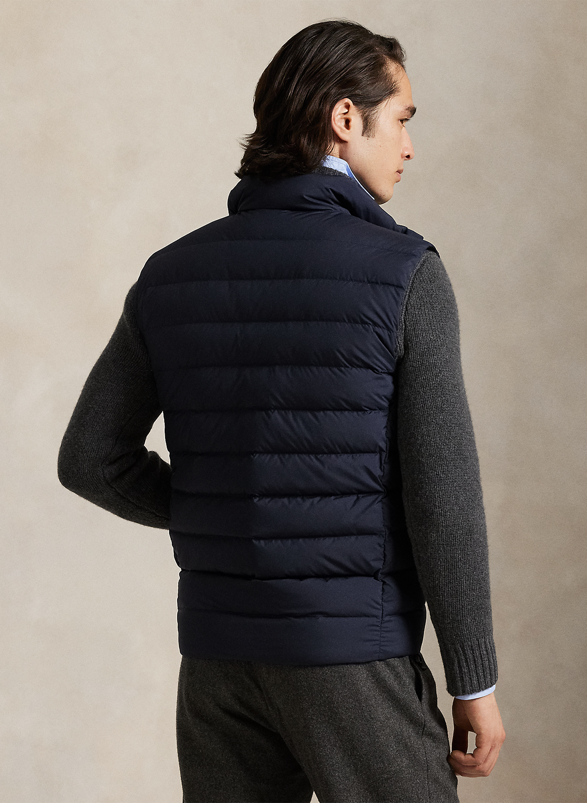 Doudoune col montant  POLO RALPH LAUREN Bleu