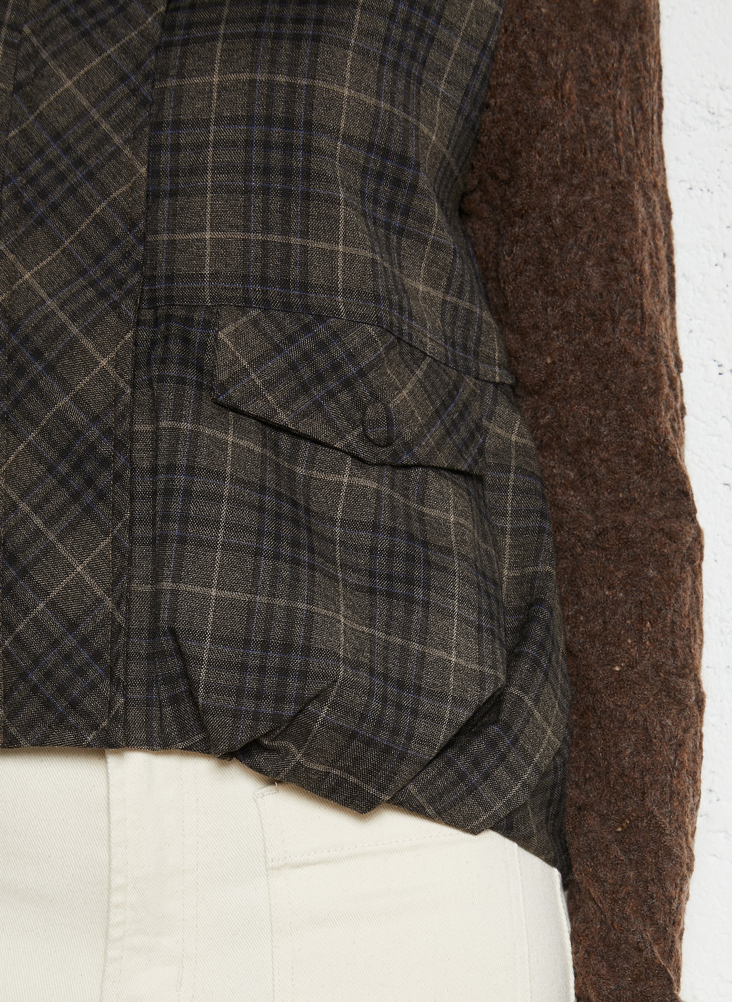 Ärmellose karierte Blousonweste LA PETITE ETOILE Mehrfarbig