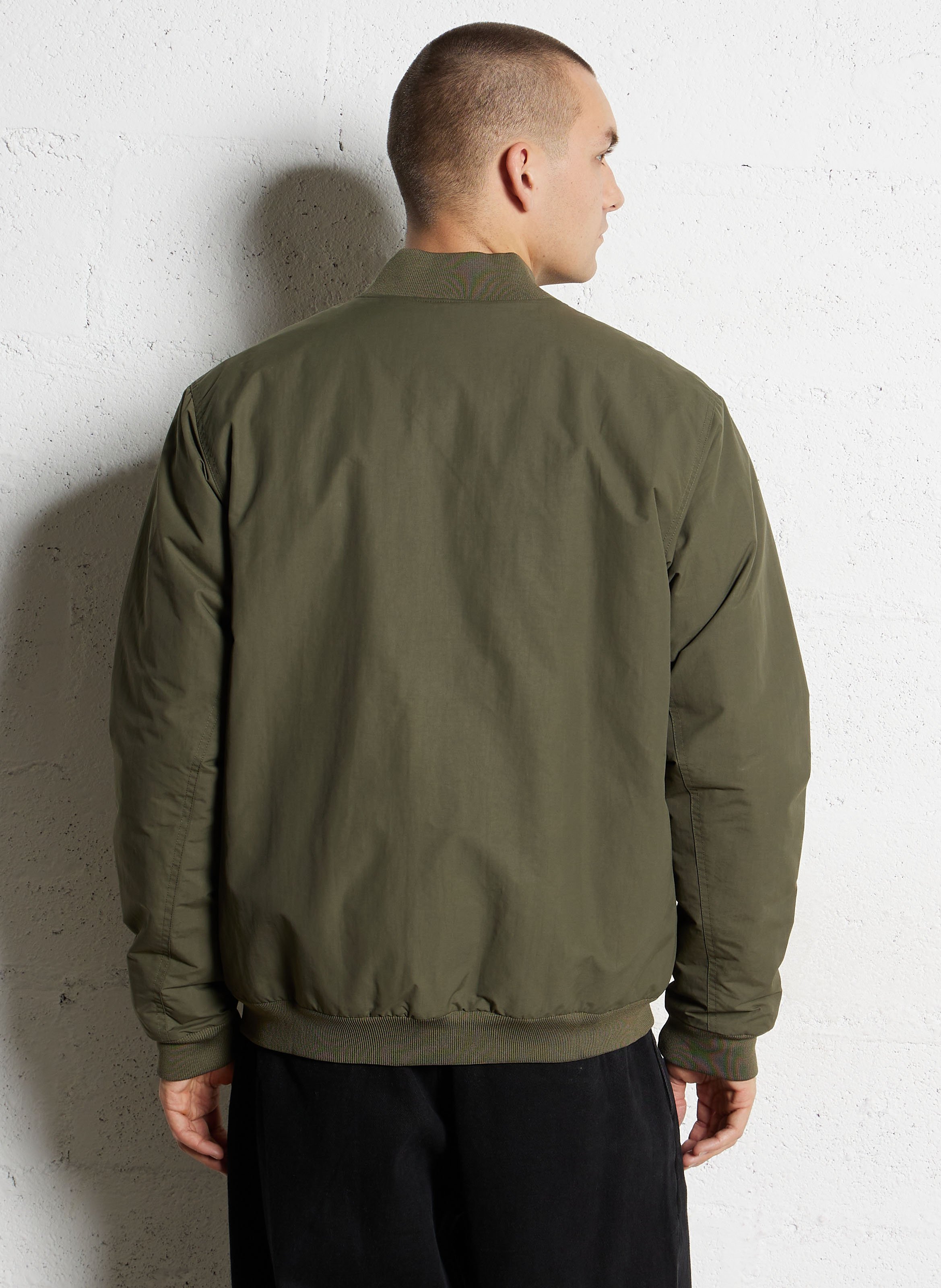 Solid Oversized Zip-up Jacket PATAGONIA Green
