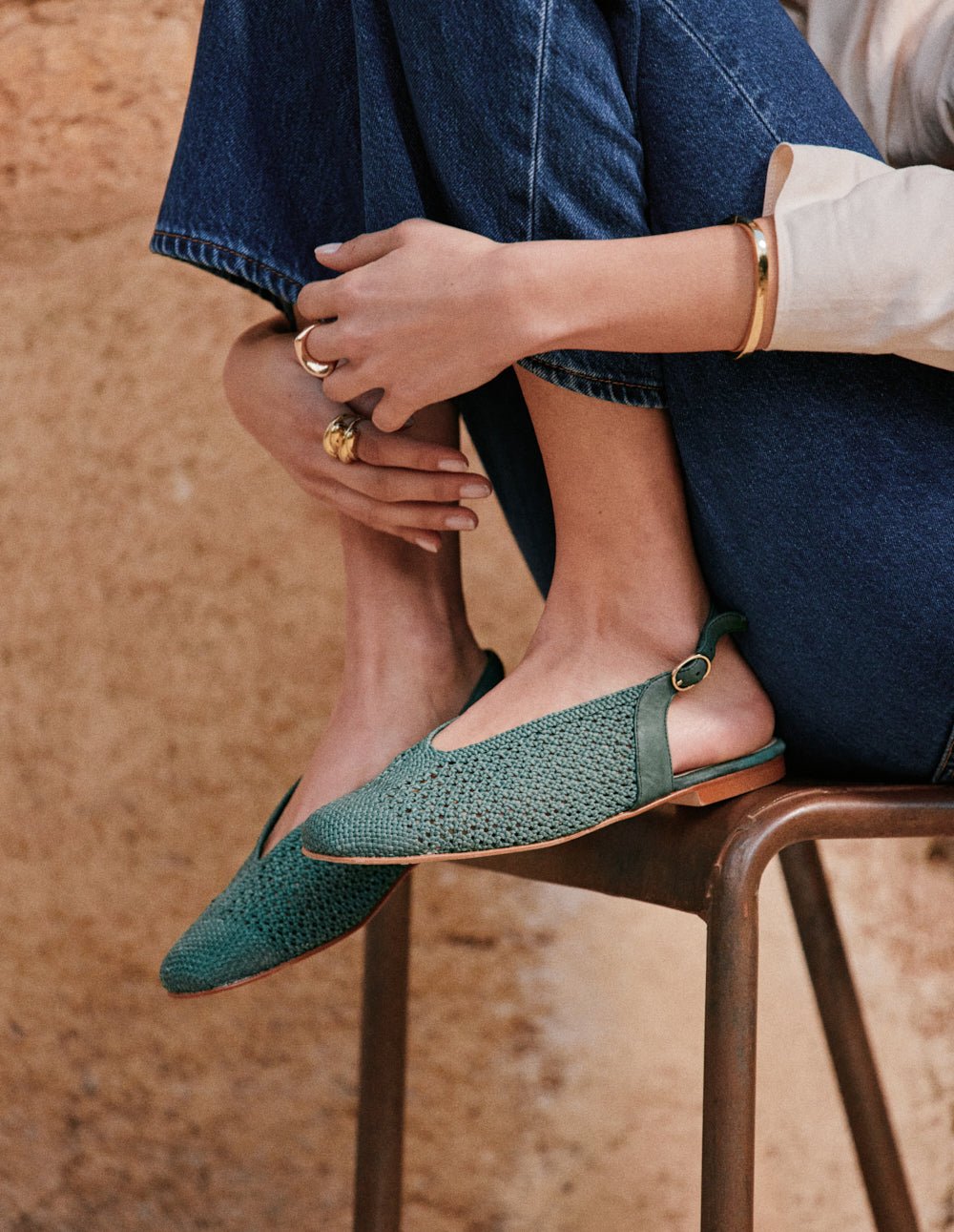 Ballet pumps ODAJE EX. M.MOUSTACHE Green