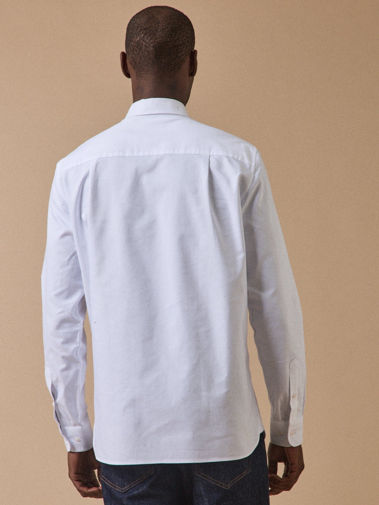 Contemporary cut Oxford shirt CYRILLUS White