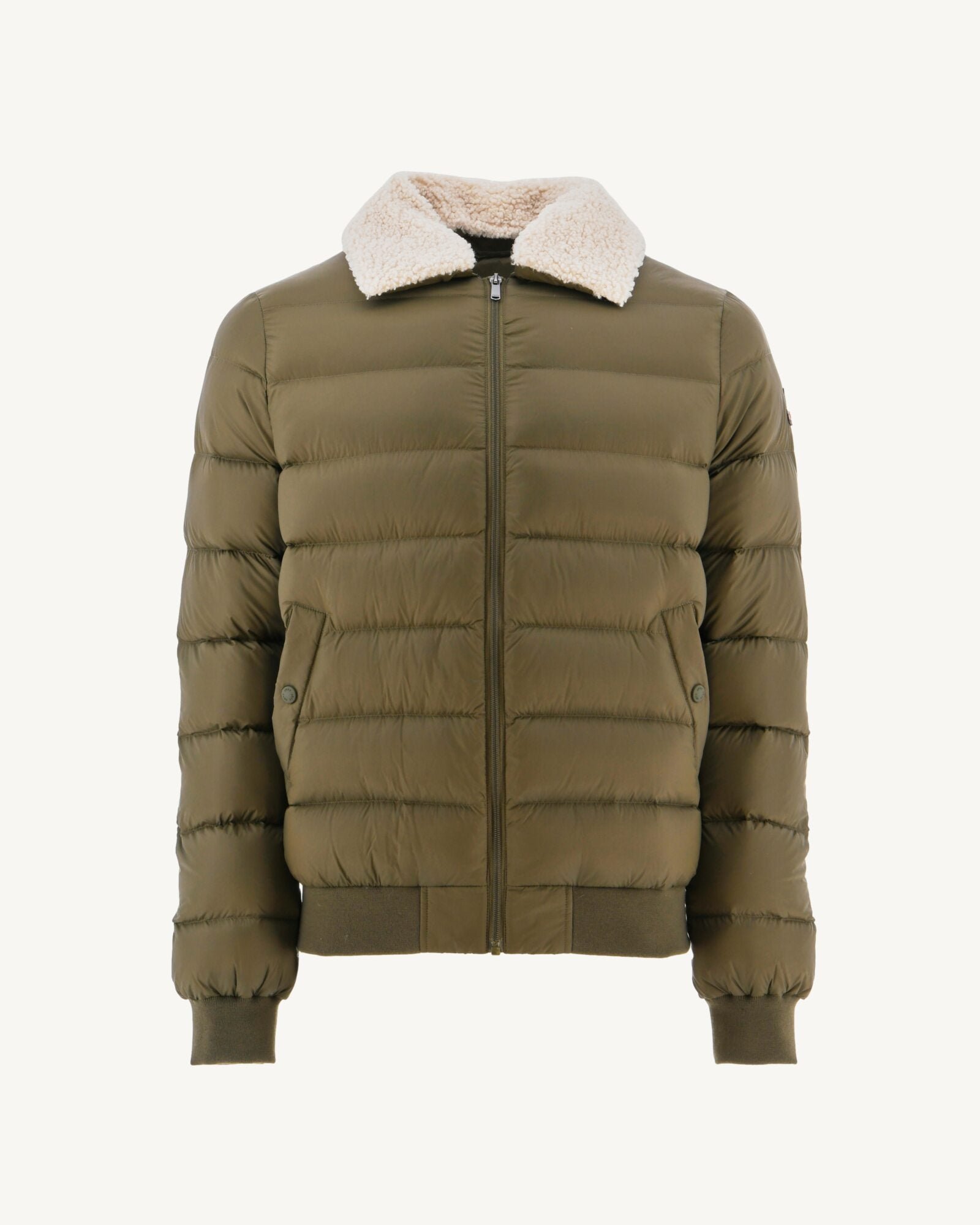 Lightweight Aviator Puffer Jacket Danny JOTT Green