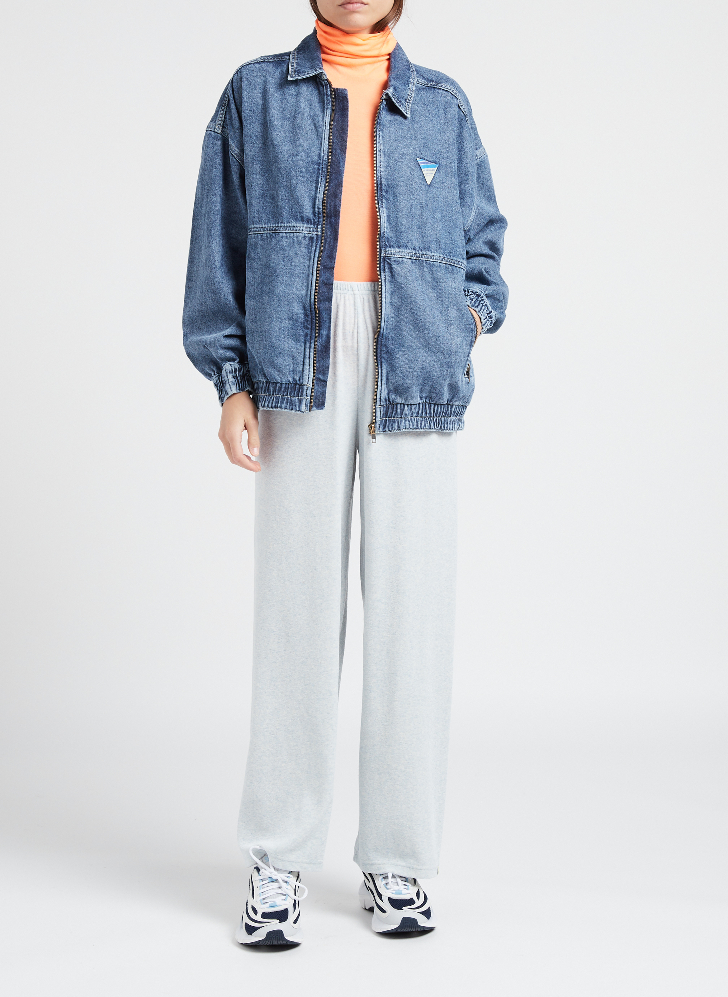 Lage, leren sneakers REEBOK Wit