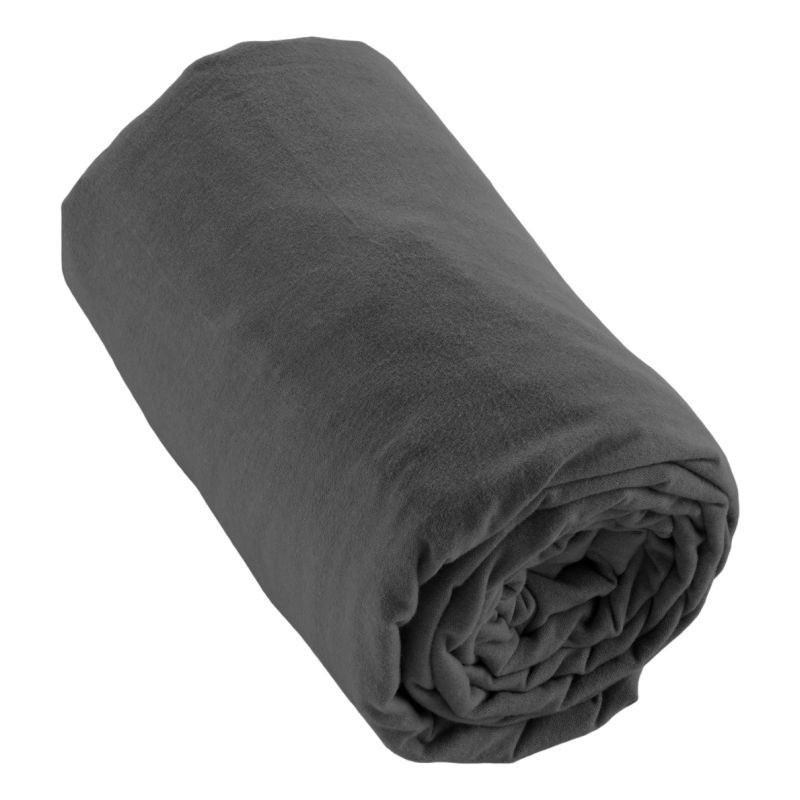 "Candice" fitted sheet all sizes cotton flannel. L'EFFET PAPILLON Multicolored