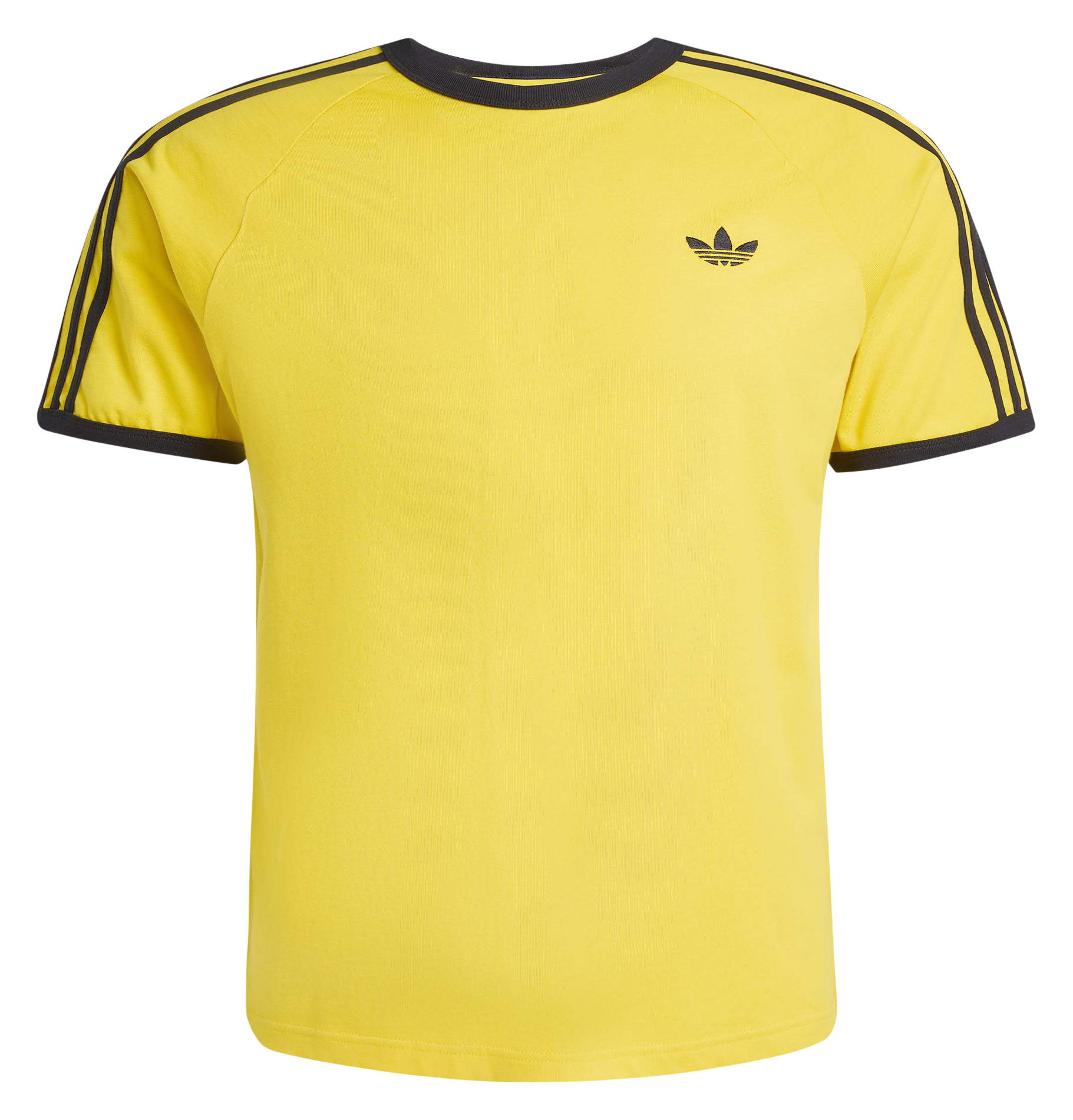 Recht, katoenen T-shirt met ronde hals ADIDAS Geel