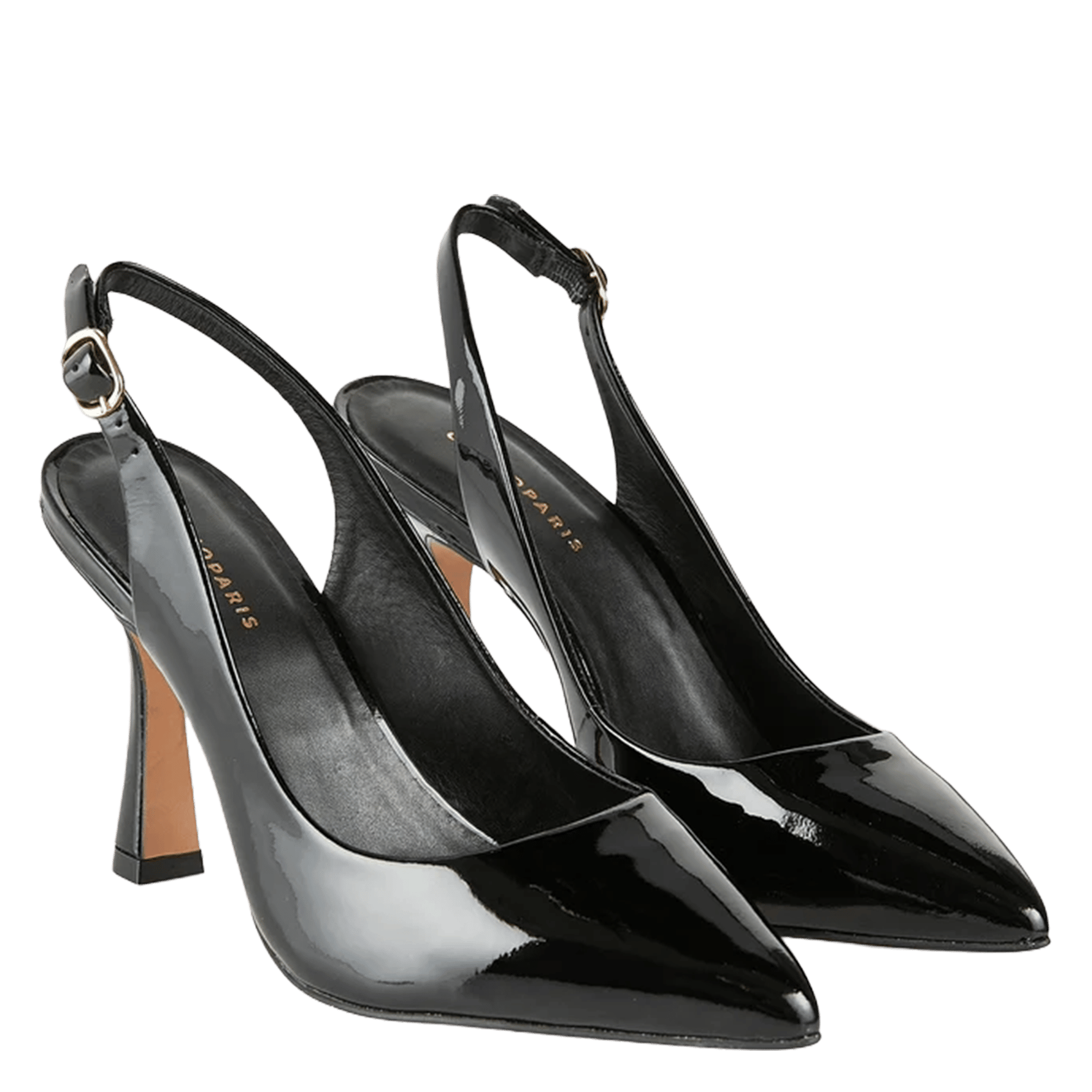 Escarpins en cuir vernis COSMOPARIS Noir