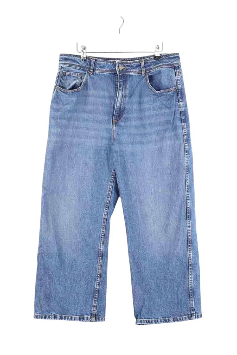 - Straight-leg jeans
- 5 pockets
- Straight cut
- Faded effect SEZANE - Seconde main Blue