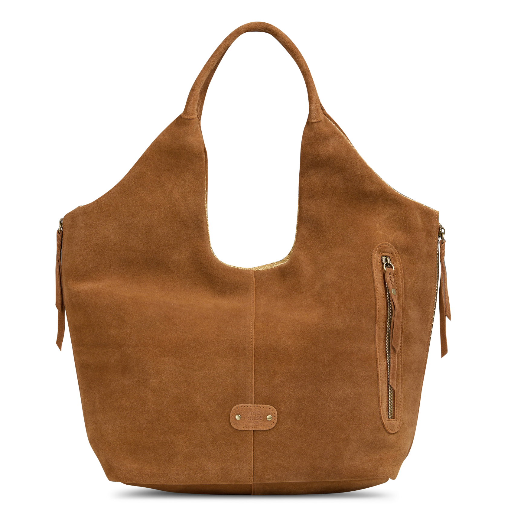 Cabas en cuir MILA LOUISE