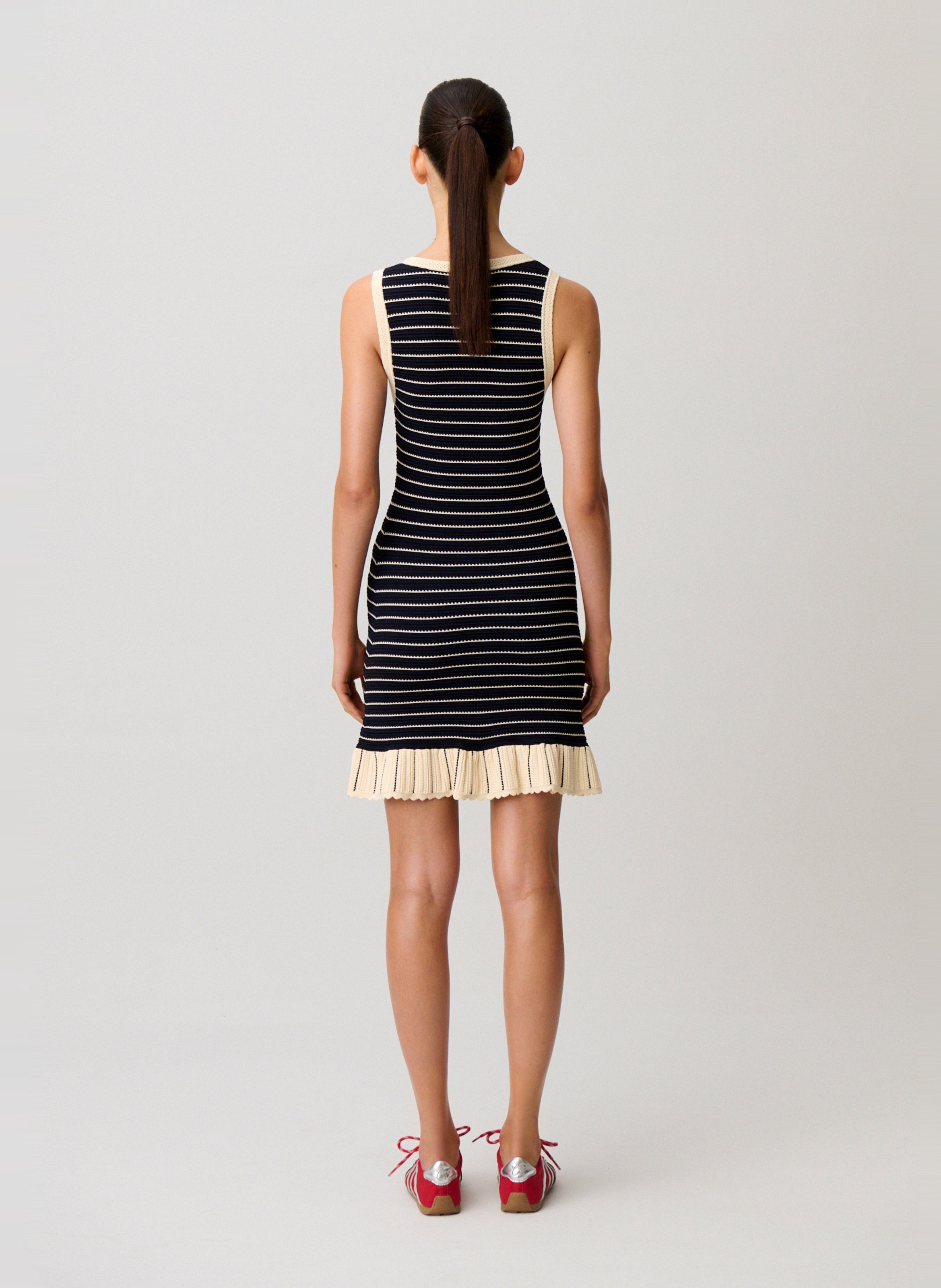 Short bodycon knit dress CLAUDIE PIERLOT Multicolored