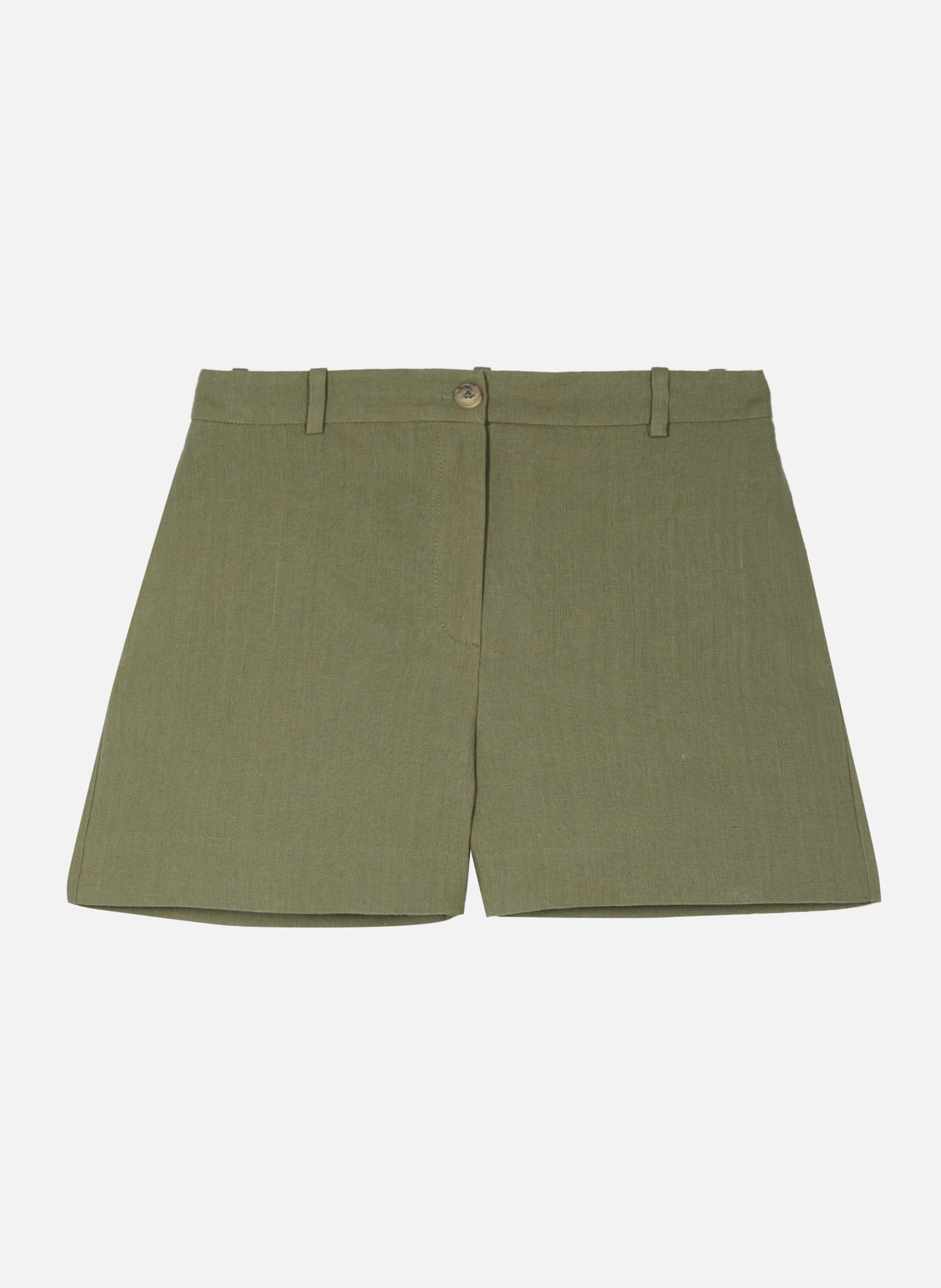 Short en lin THE KOOPLES Vert