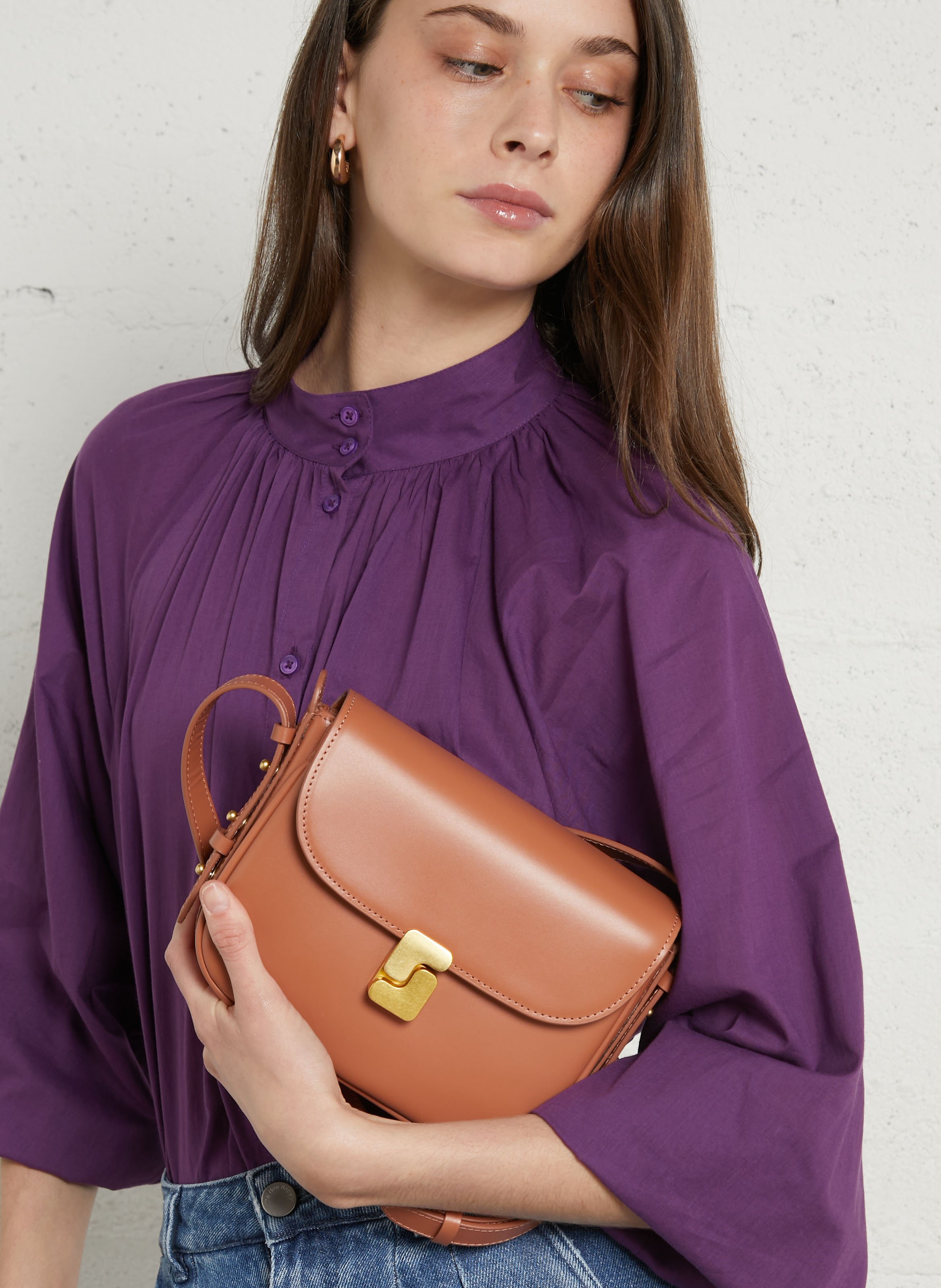 Brieftasche aus Leder SOEUR Rosa