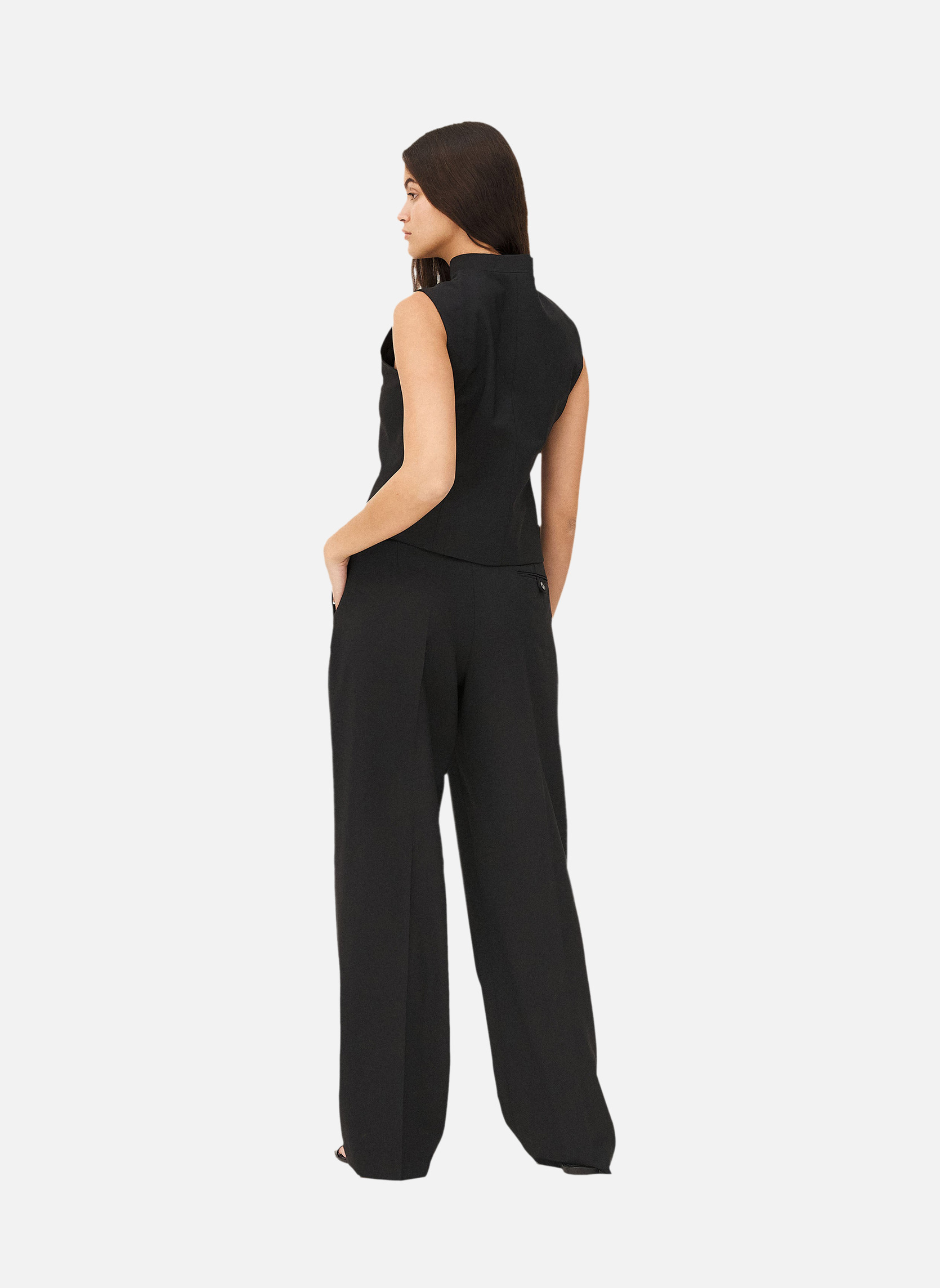 Tailoring pants VILS BLACK Noyoco Black