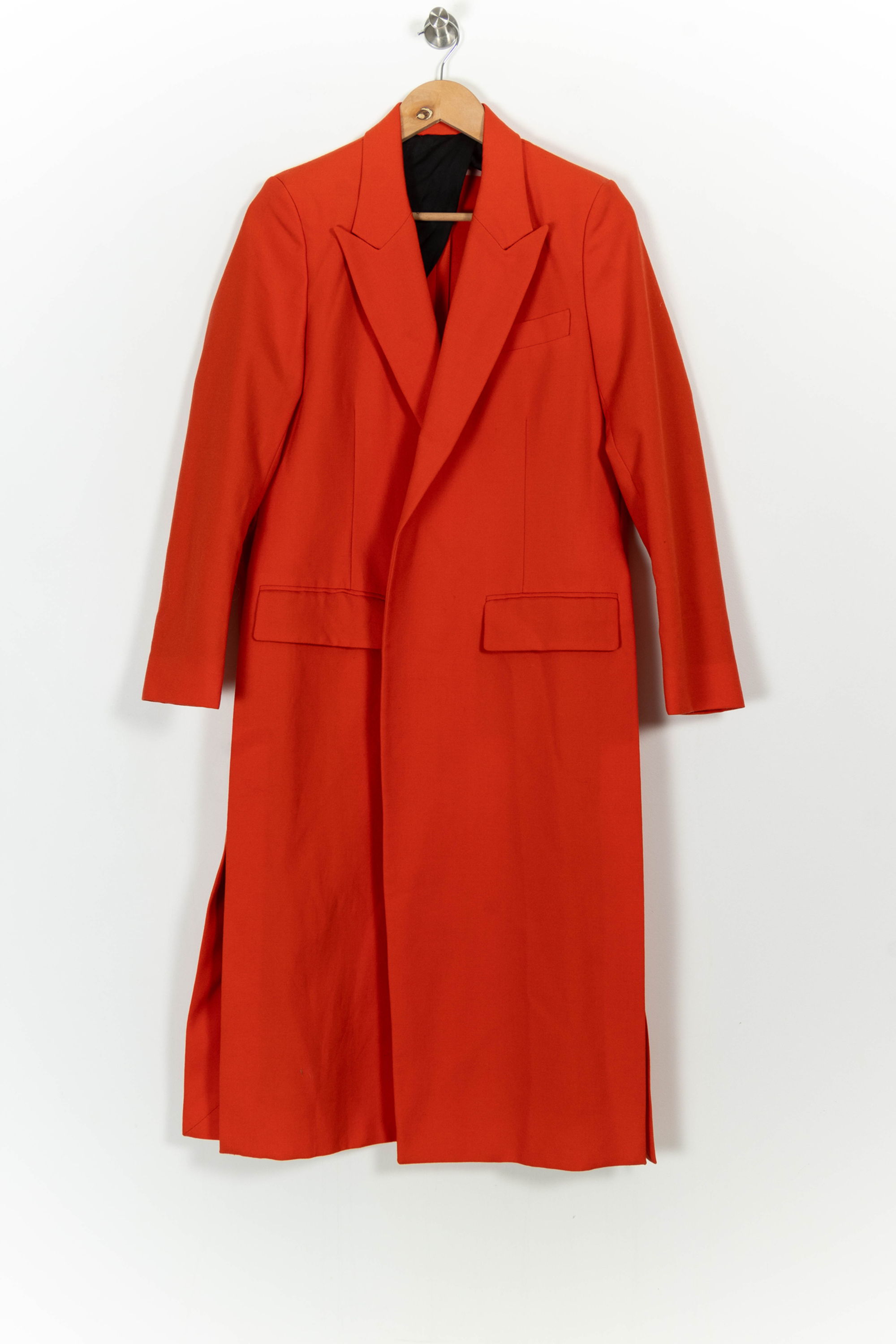 Long coat AMI PARIS - Seconde Main Orange