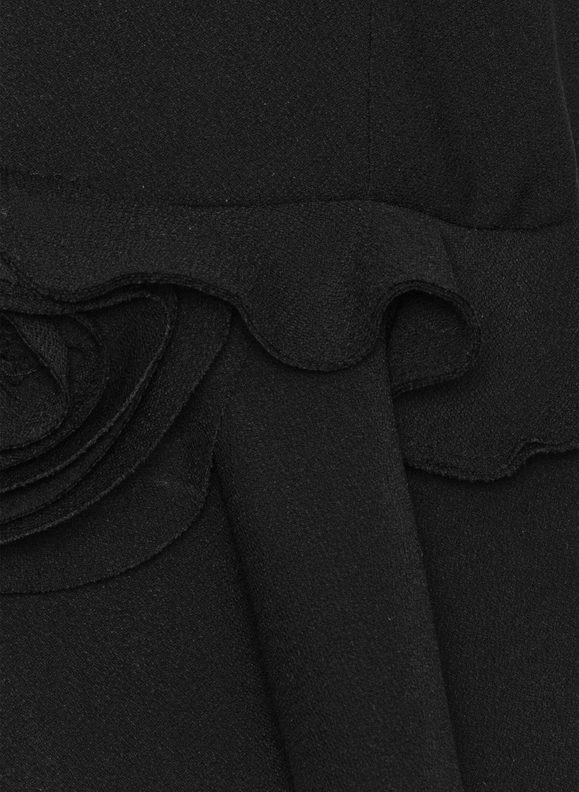 Sleeveless Peplum Top ROTATE Black