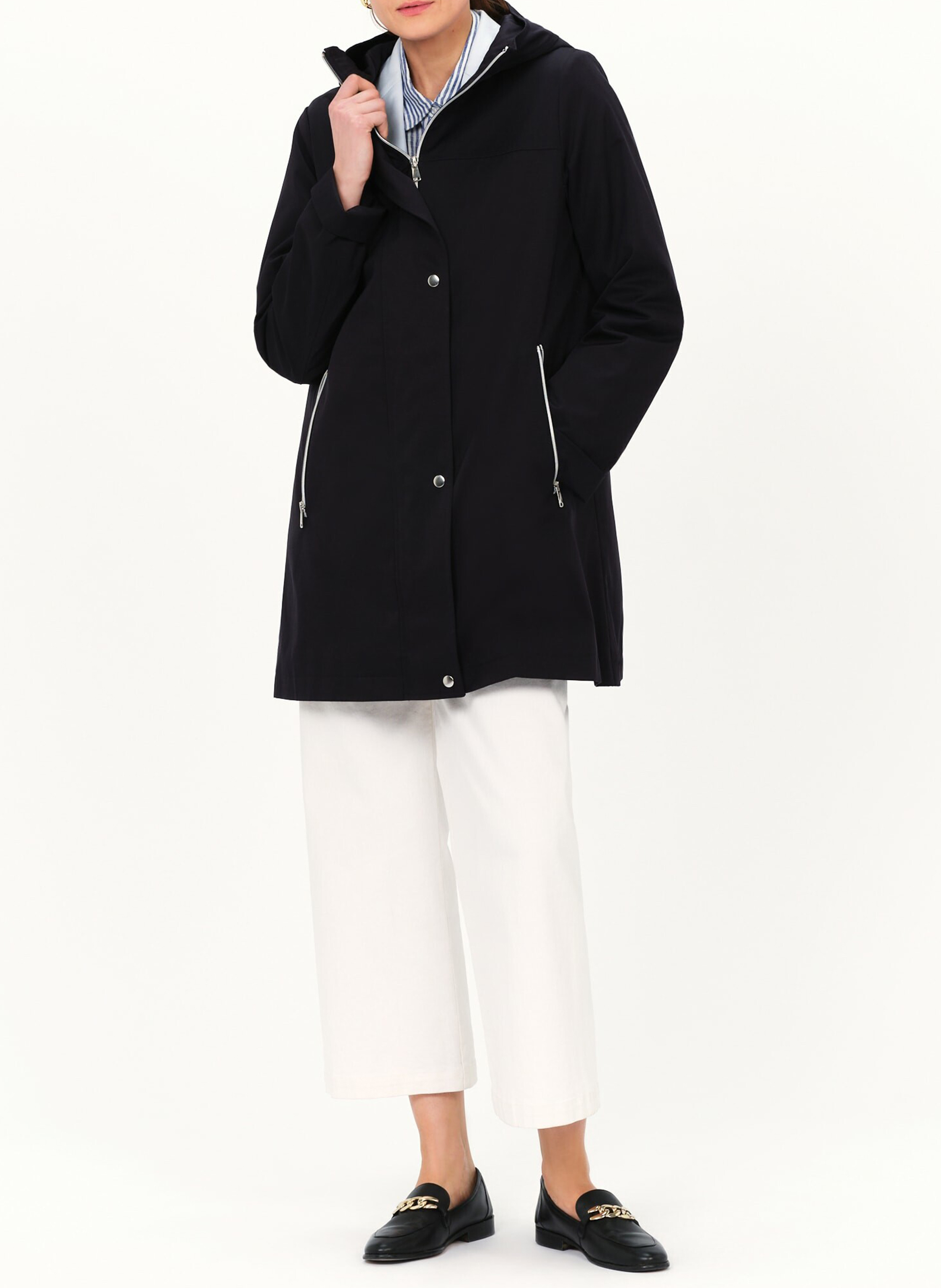 High-neck coat CAROLL