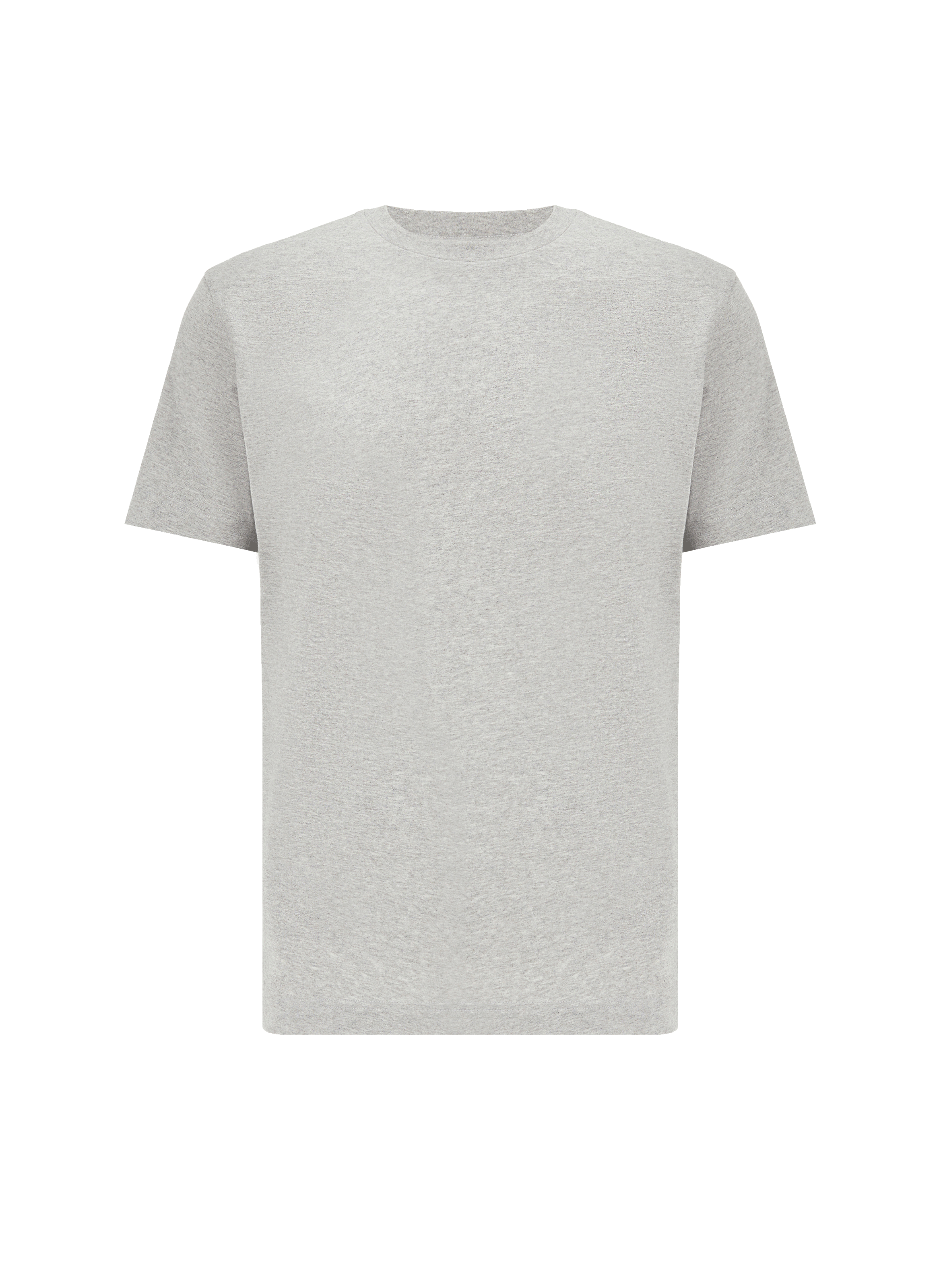 Round neck t-shirt in organic cotton jeff-o. AU PRINTEMPS PARIS Silver