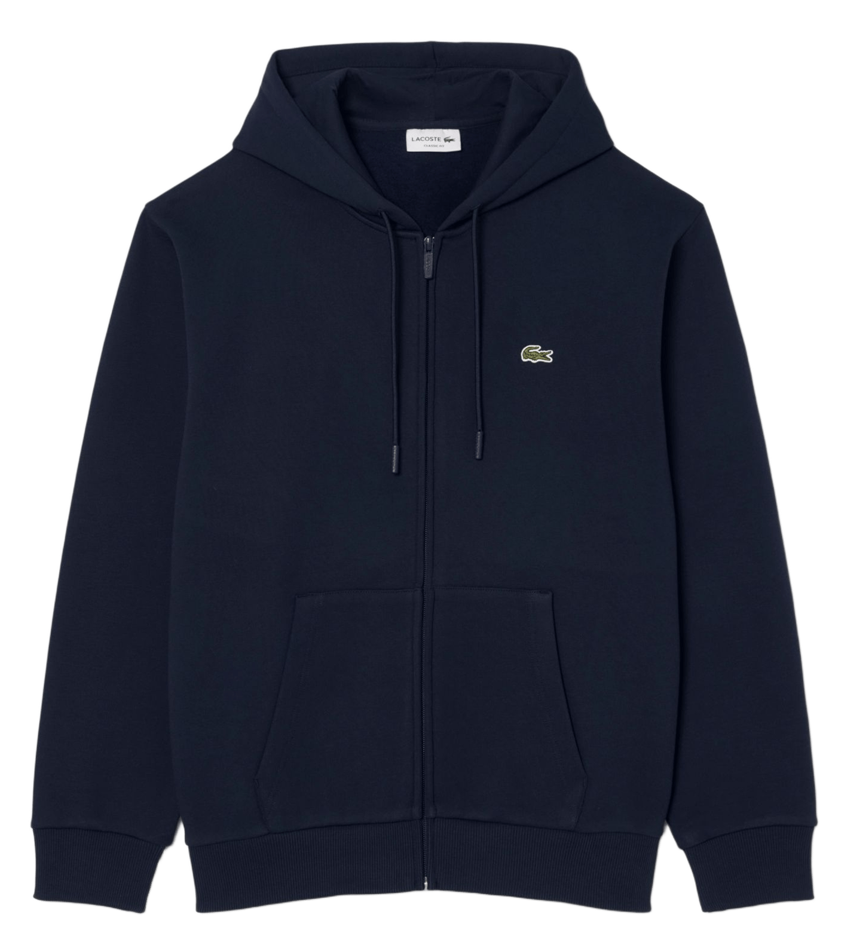 Cotton-blend hoodie LACOSTE Blue
