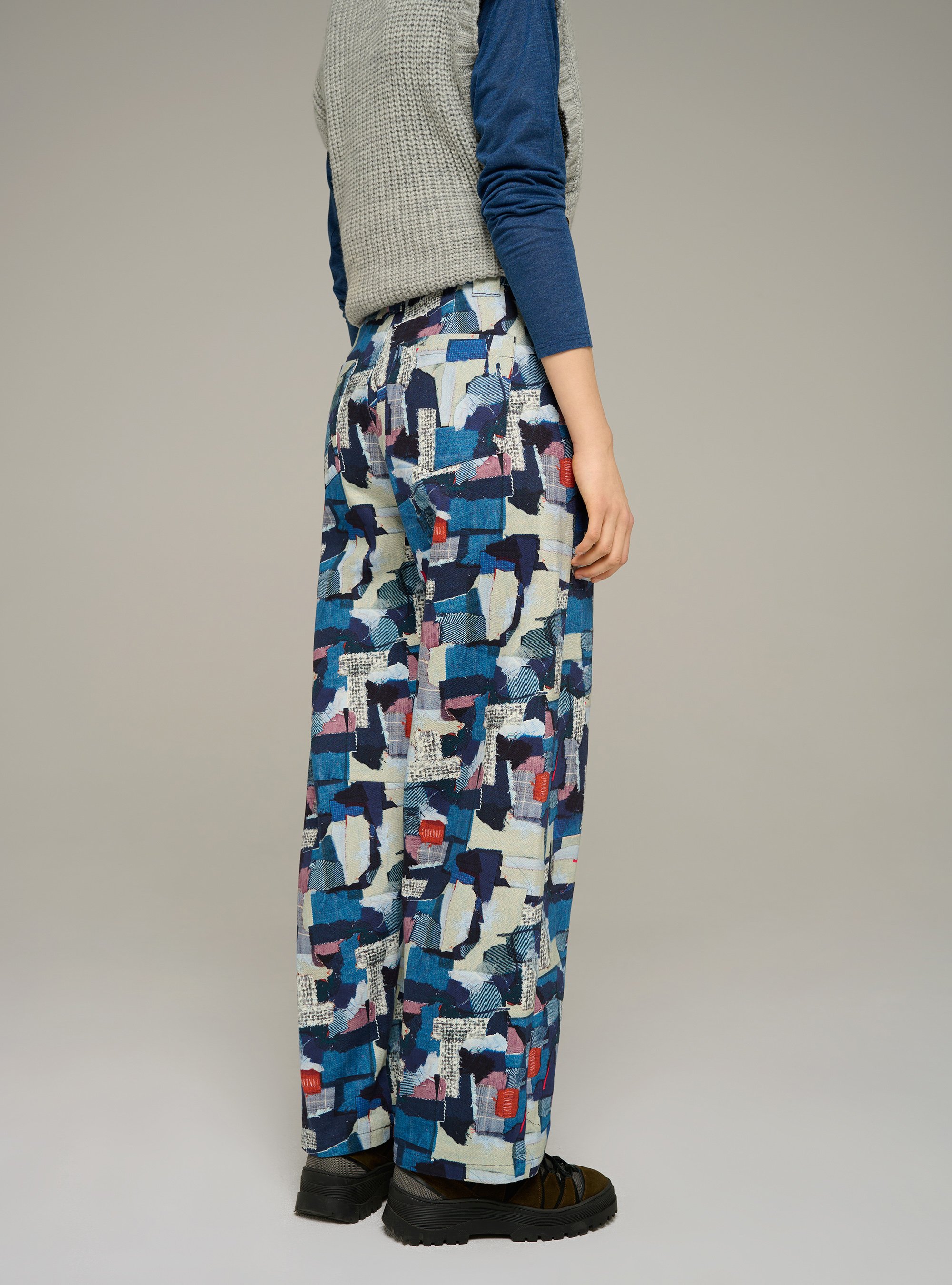 Dikke katoenen jeans | Blauw COTELAC ACOTE Dames