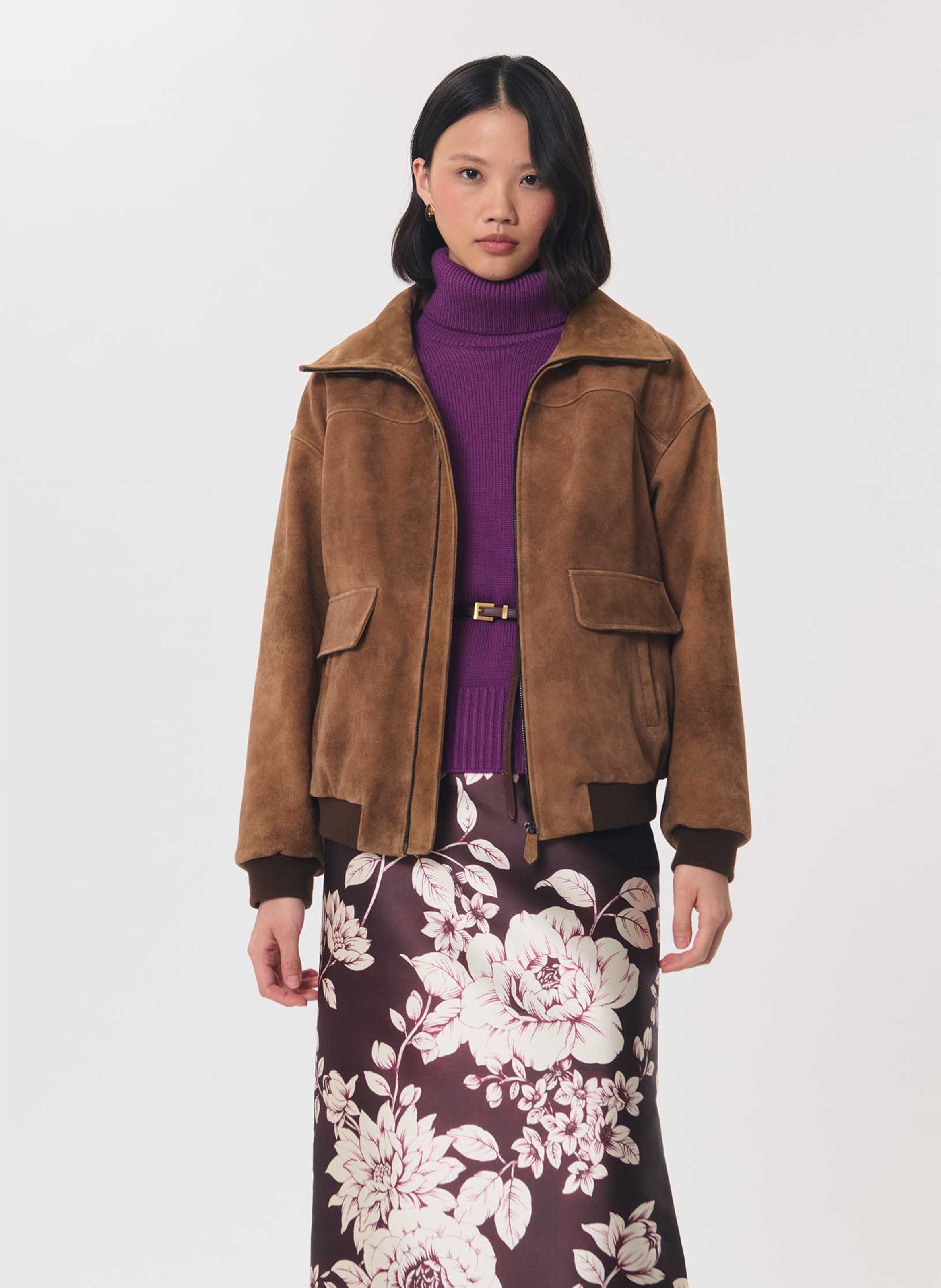 Pull oversize col roulé | Violet TARA JARMON Femme