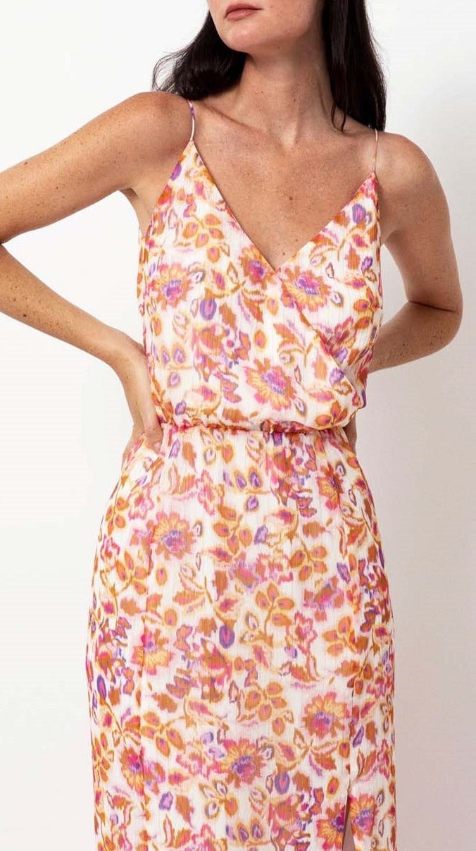 Robe longue MAISON LEMOINE - Seconde main Multicolore