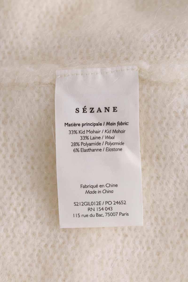 Cardigan SEZANE - Seconde main Blanc