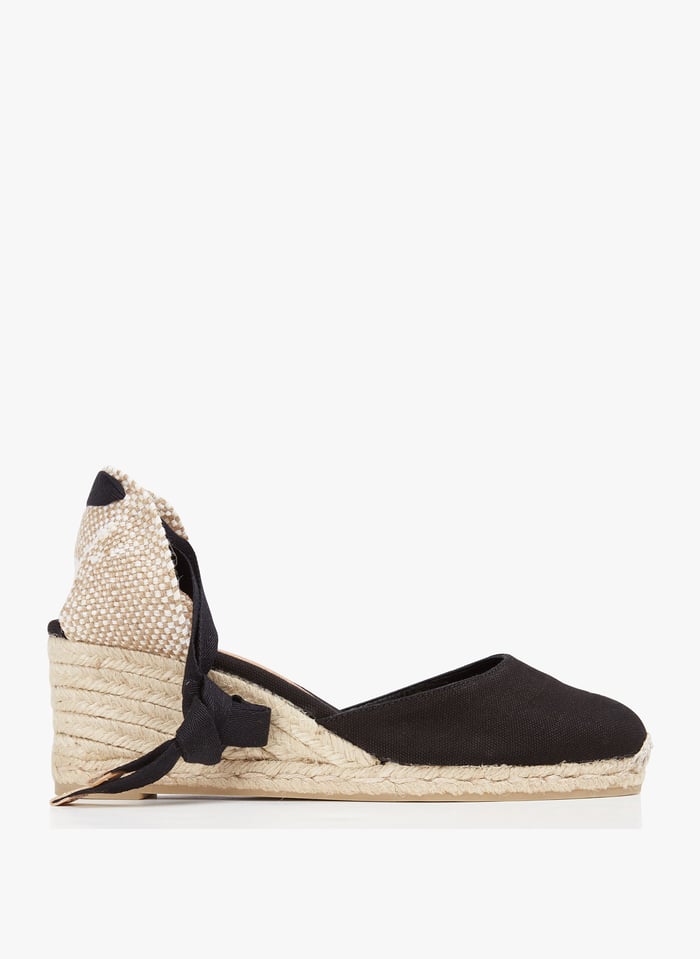 Carina canvas 2025 wedge espadrilles