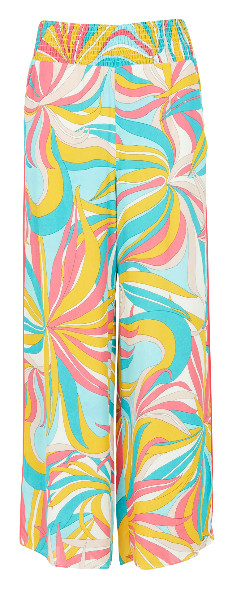 High-waisted wide-leg pants PINKO Multicolored