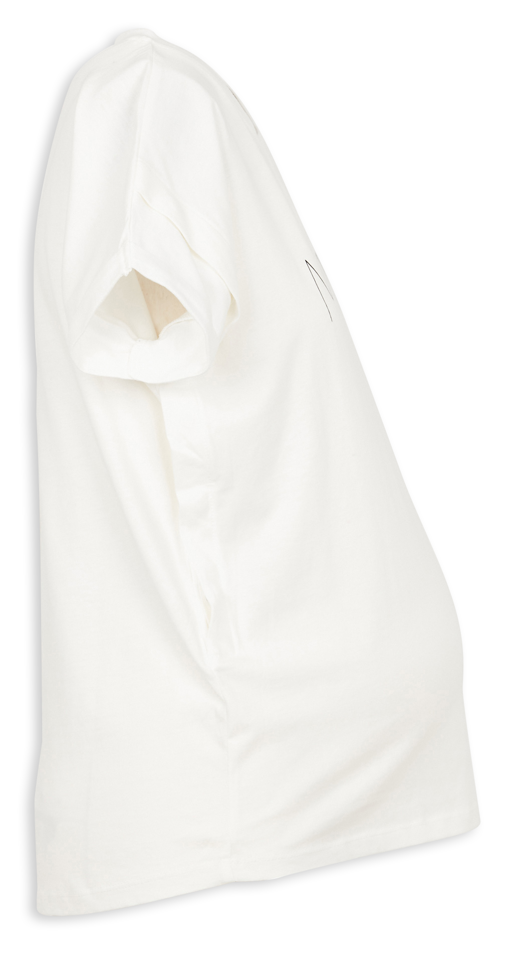 Round-neck organic cotton T-shirt SERAPHINE White