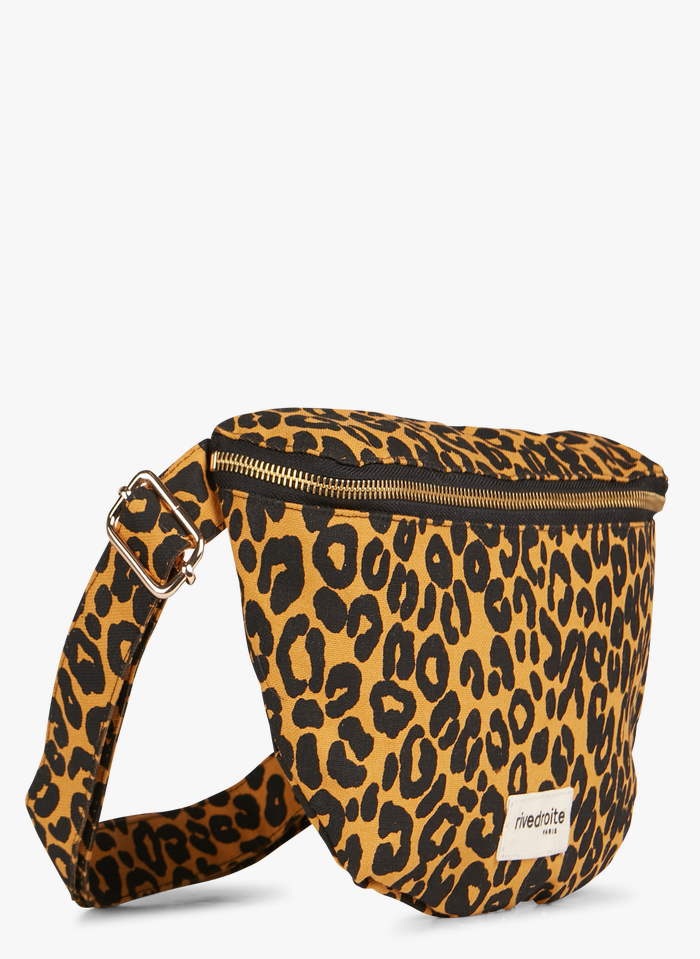 rivedroite - Custine Recycled Cotton Belt Bag - Leopard