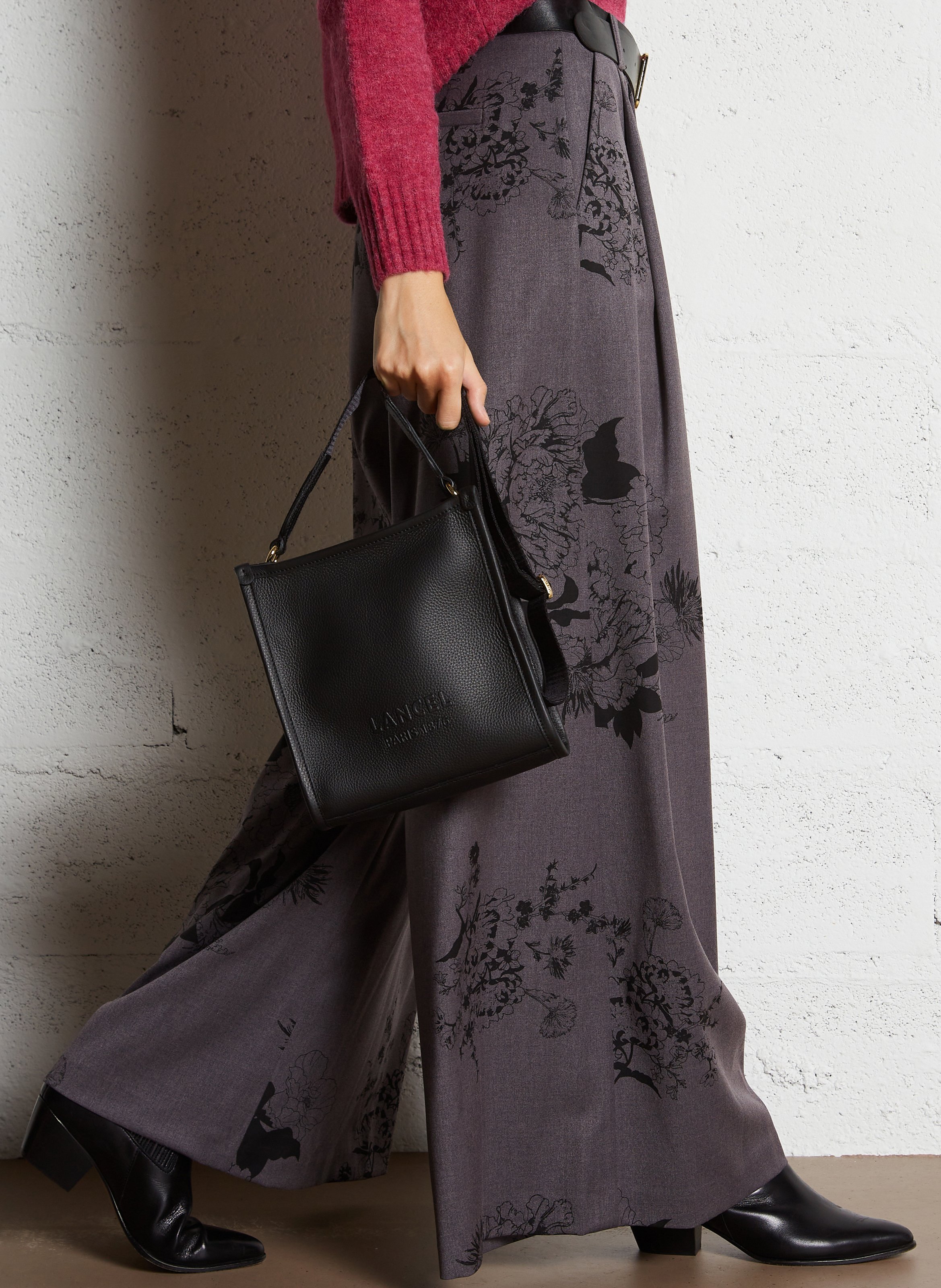 Brieftasche aus Leder LANCEL Schwarz