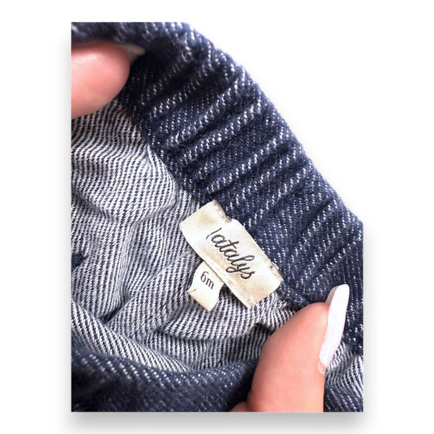 Blue baby pants - 6 months NATALYS - Seconde Main Blue