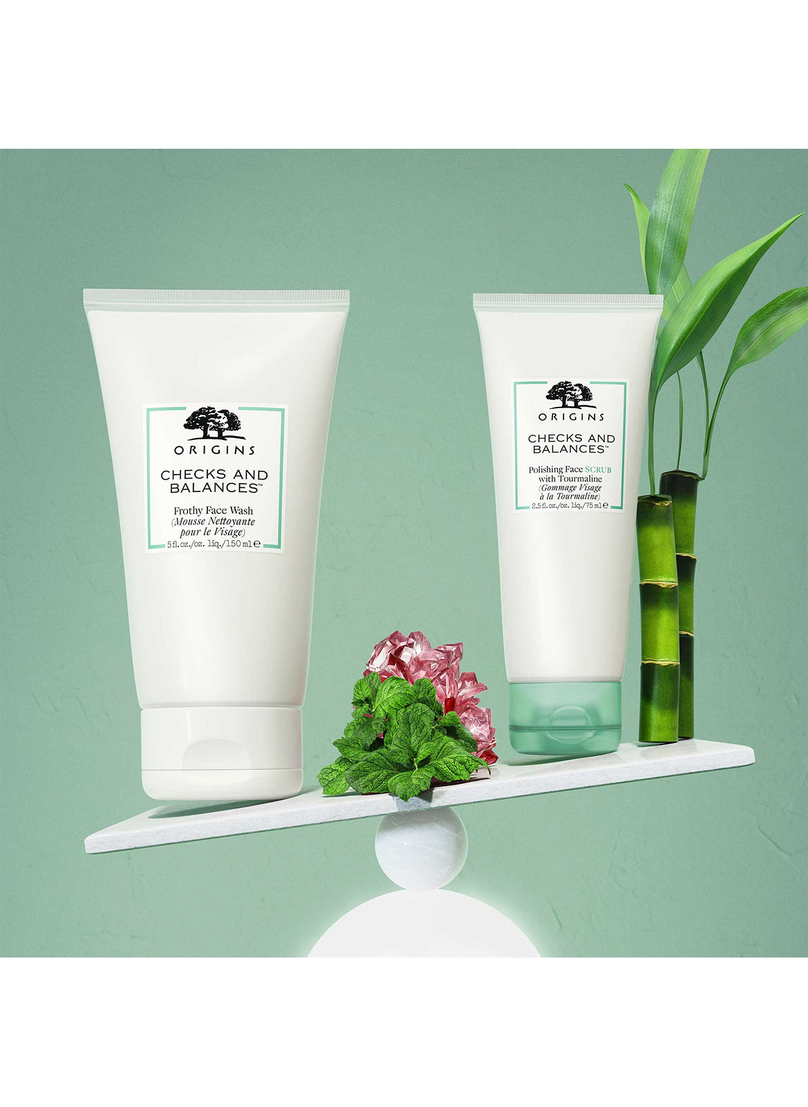 Checks and Balances™ - Gommage Visage à la Tourmaline ORIGINS No color