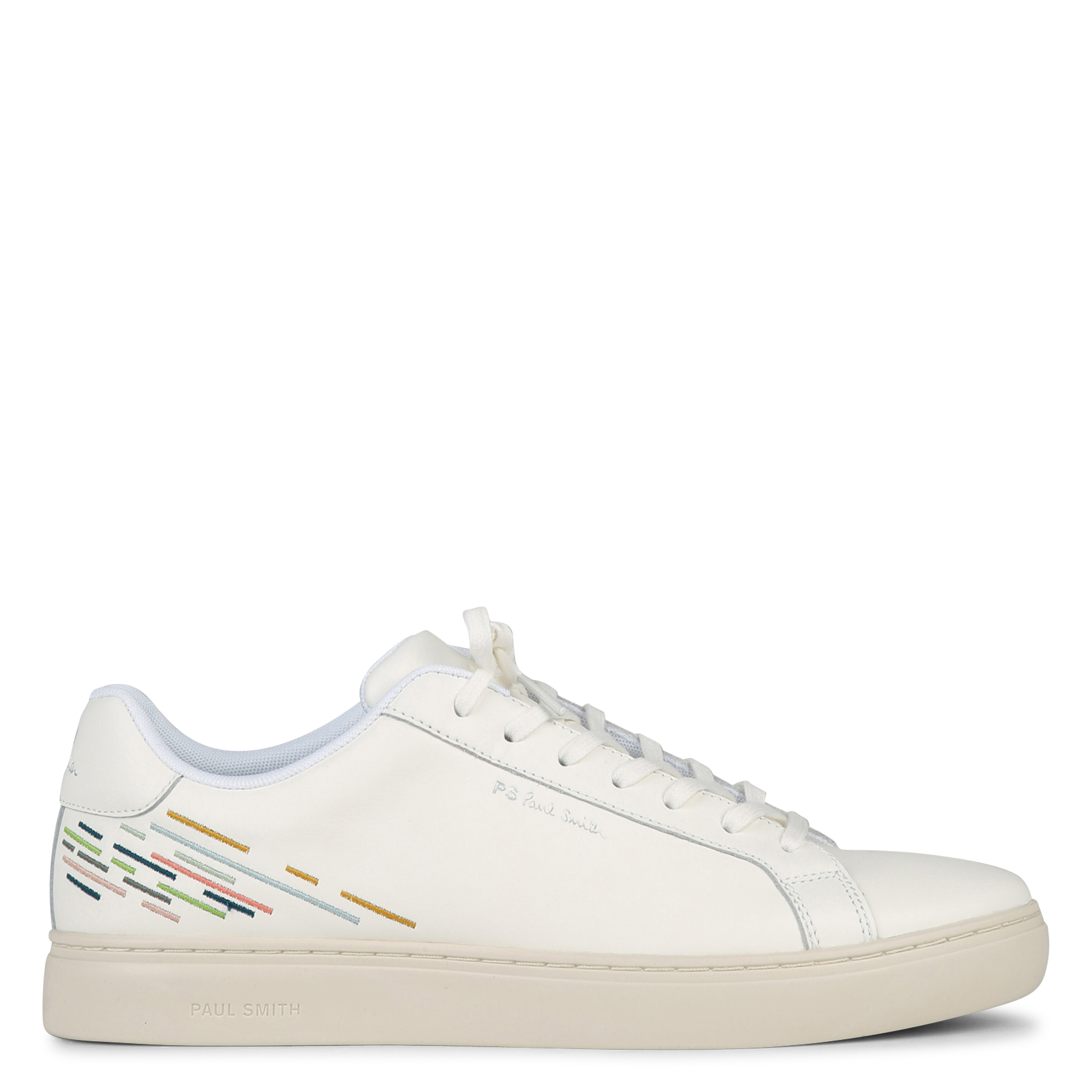Baskets basses en cuir PAUL SMITH Blanc