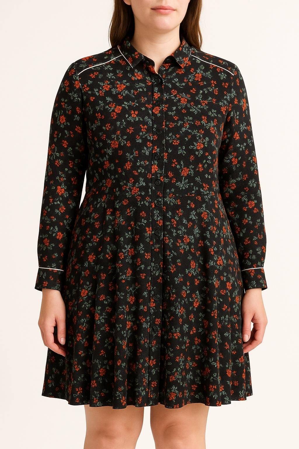 Midi dress COMPTOIR DES COTONNIERS - Seconde main Multicolored