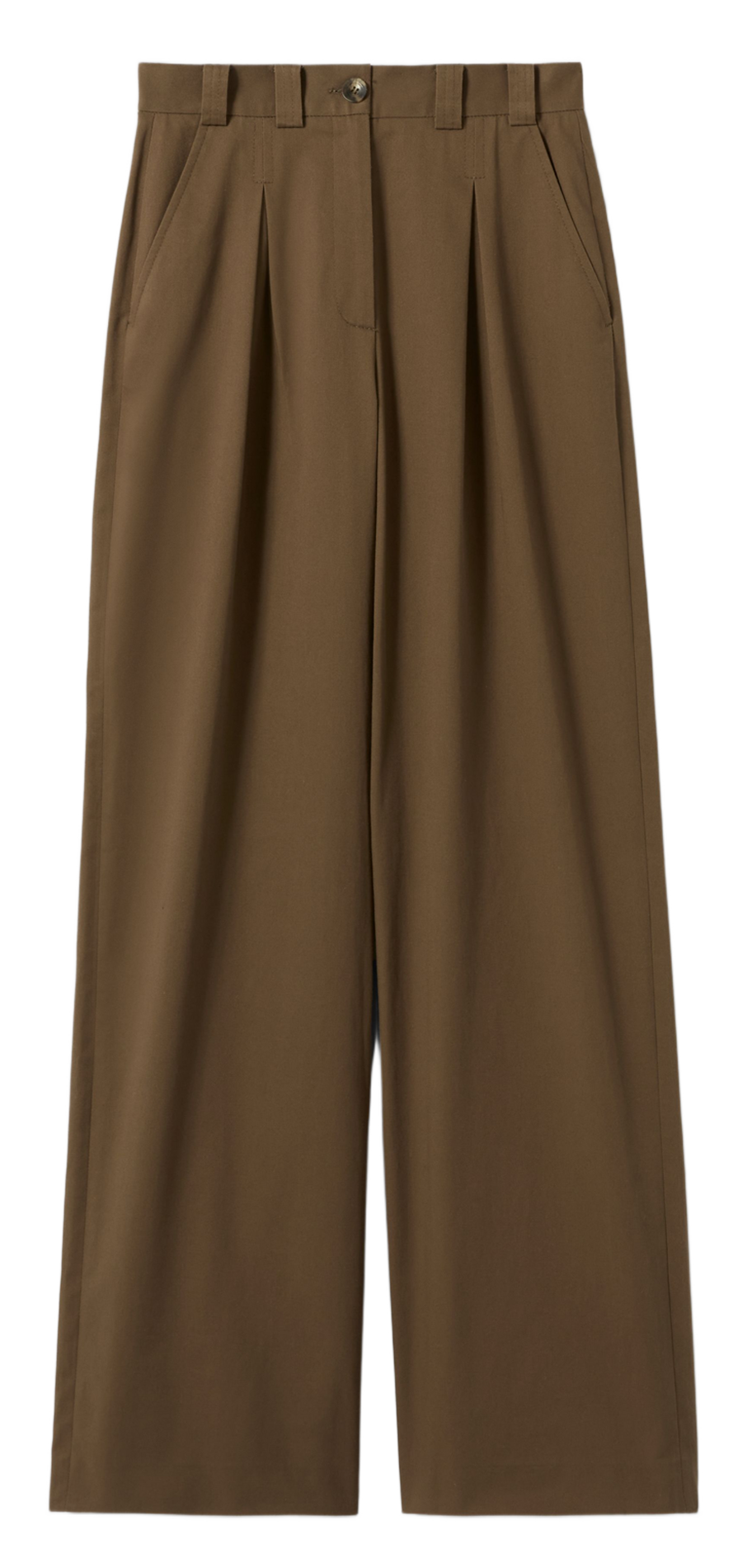 Cotton-blend bucket hat CLAUDIE PIERLOT Khaki