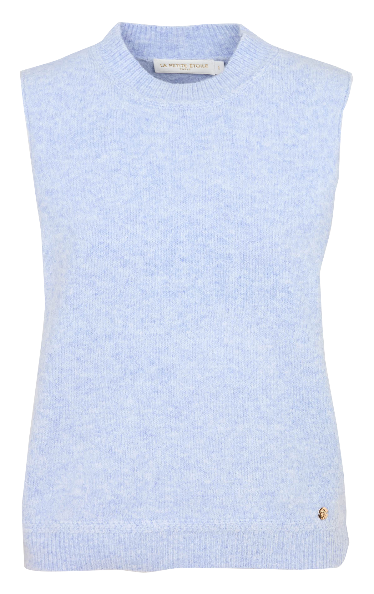 Pull oversize col montant  LA PETITE ETOILE Bleu