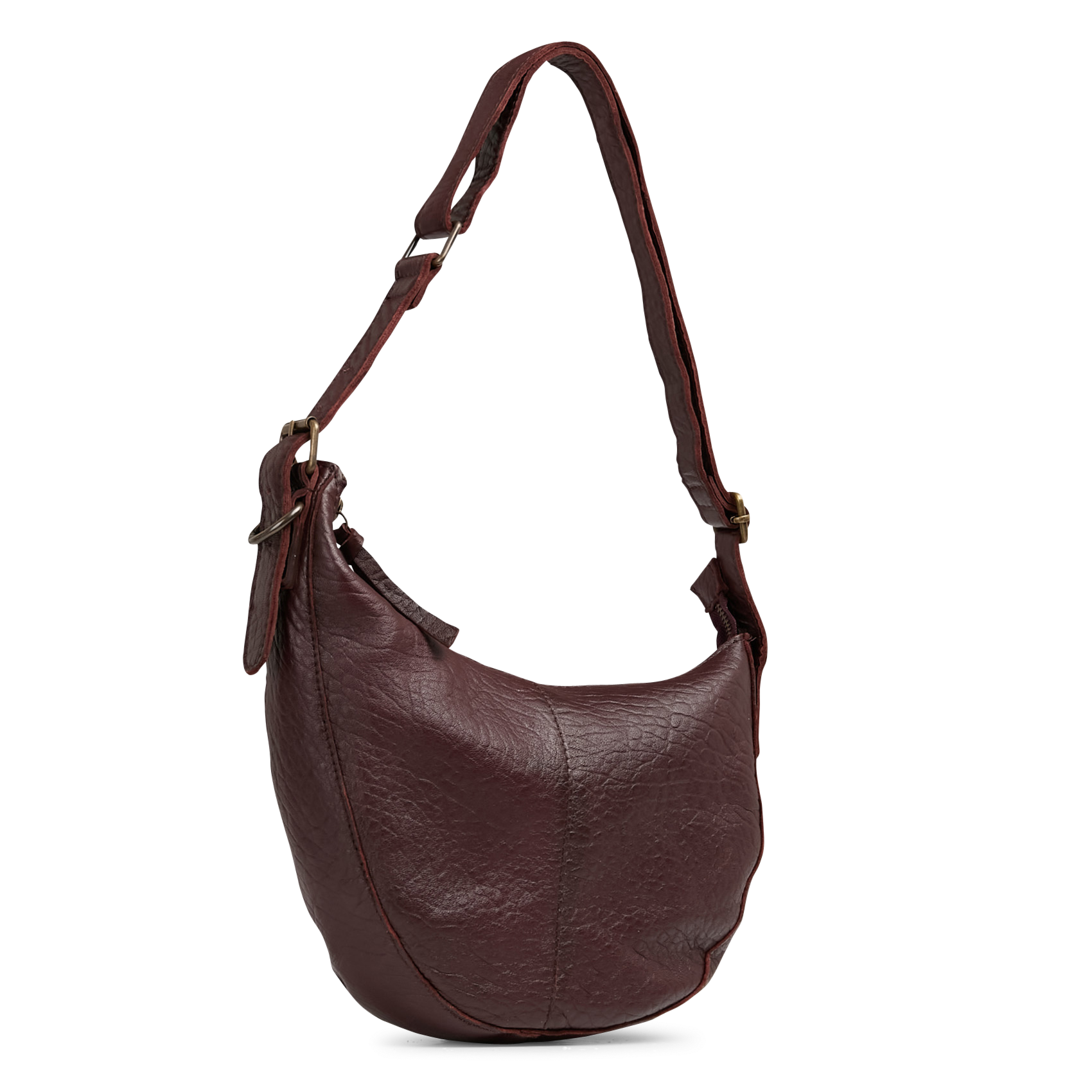 Dori leather shoulder bag PIECES Red