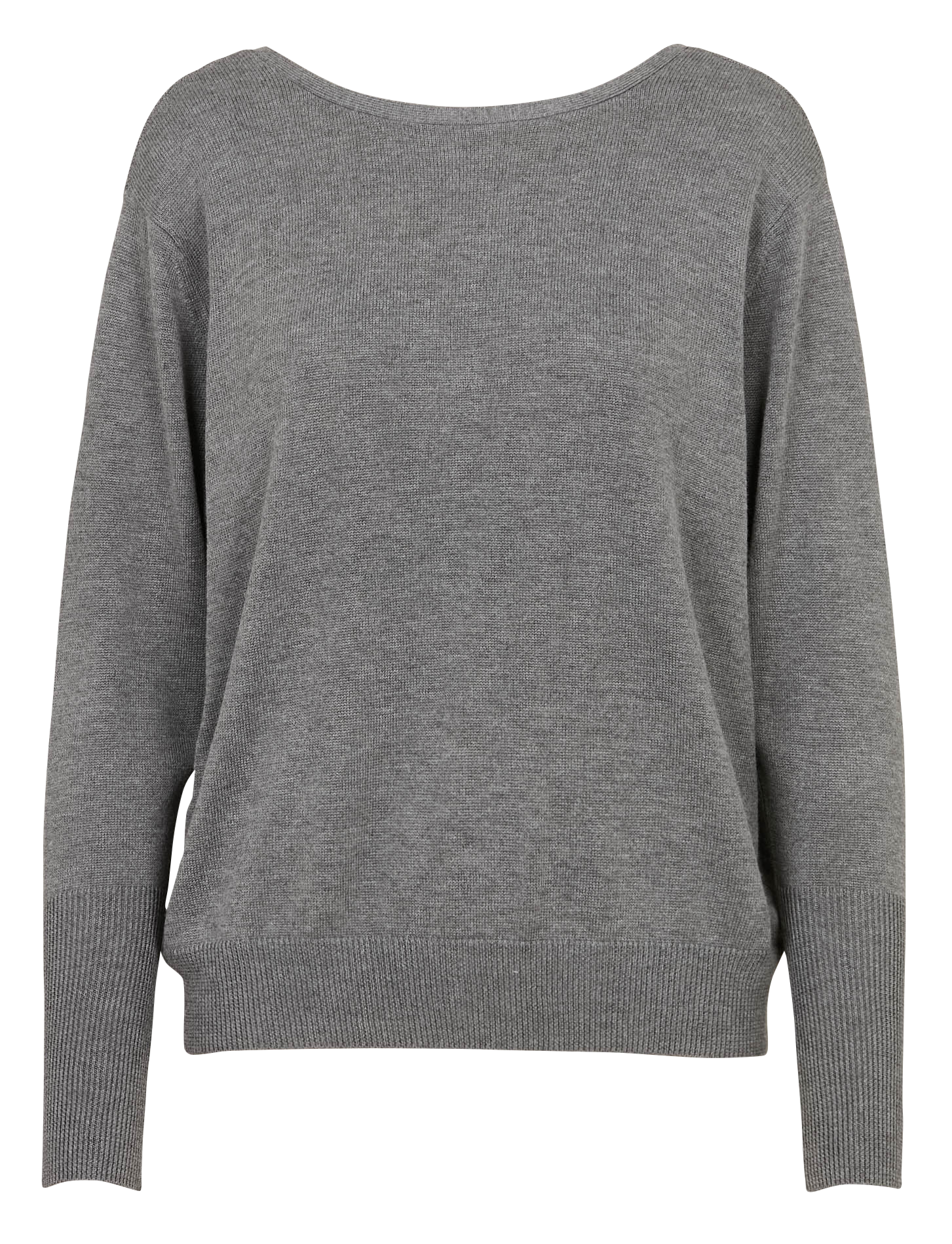 Oversized vest met V-hals IKKS Grijs