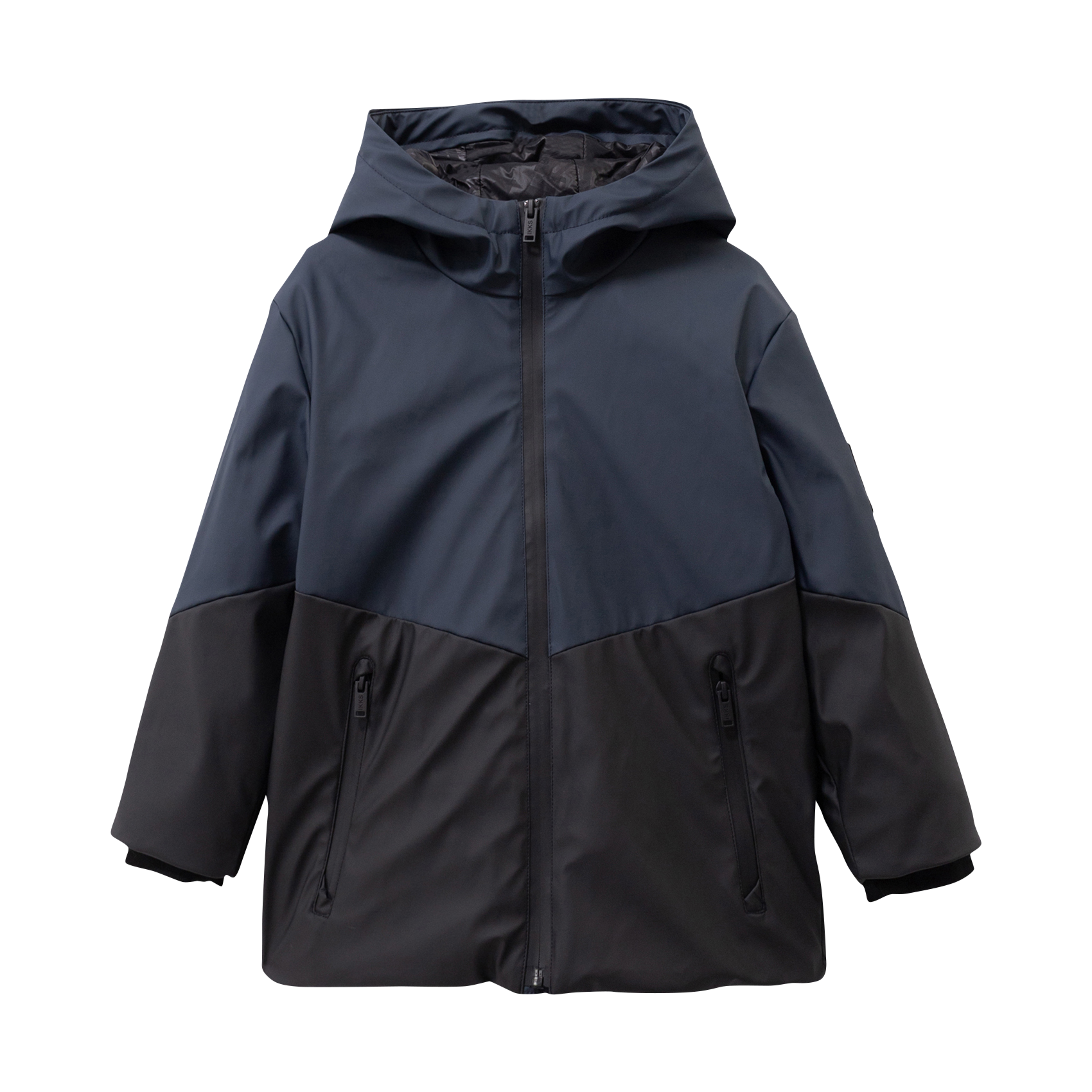 Parka droite col montant IKKS JUNIOR Bleu