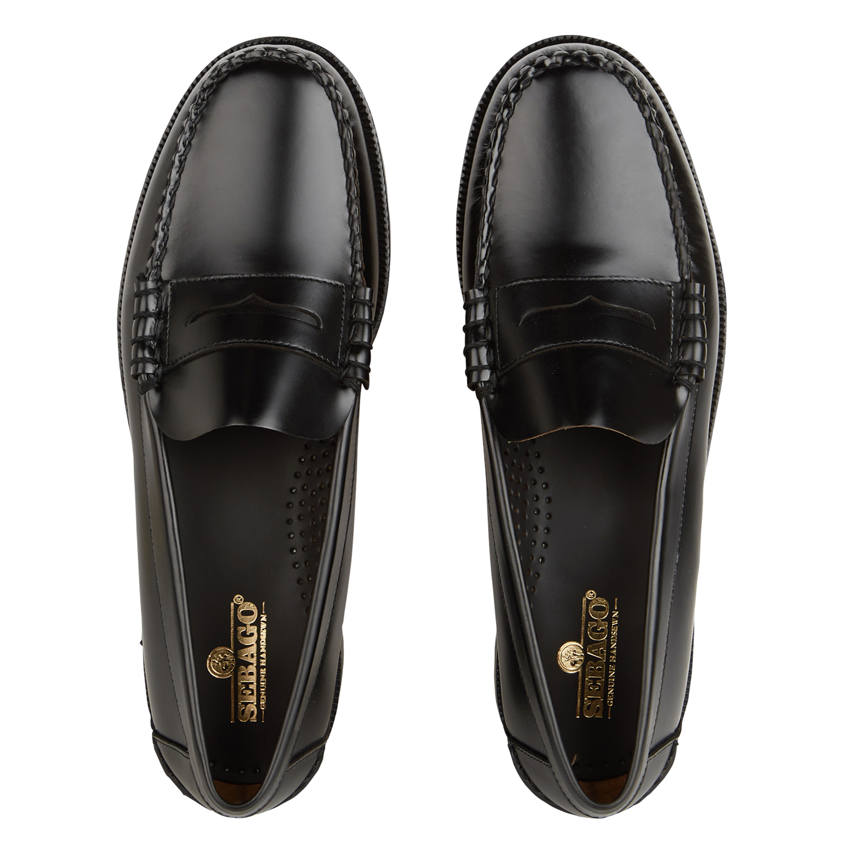 Mocassins en cuir SEBAGO Noir