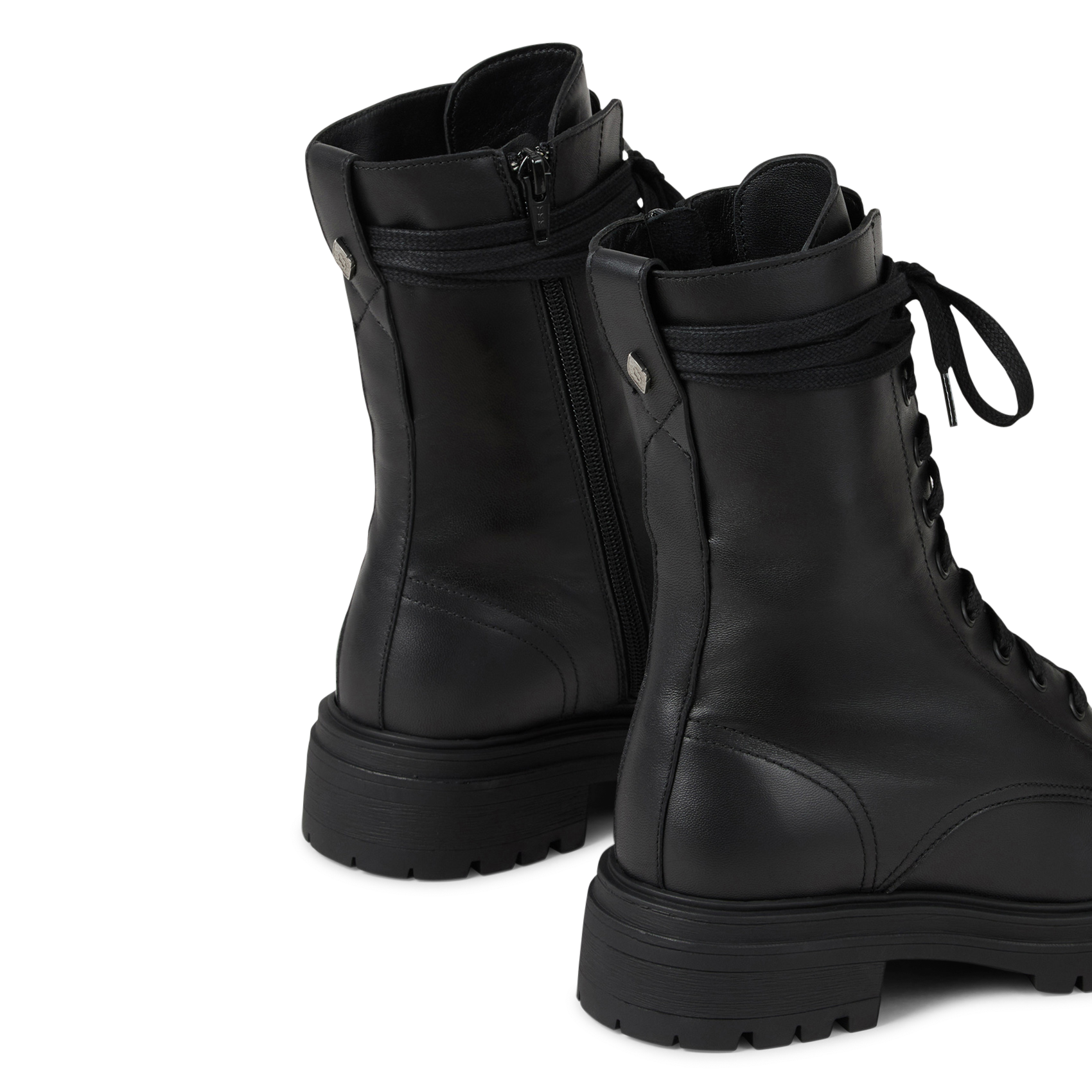 Bottes en cuir BA&SH Noir