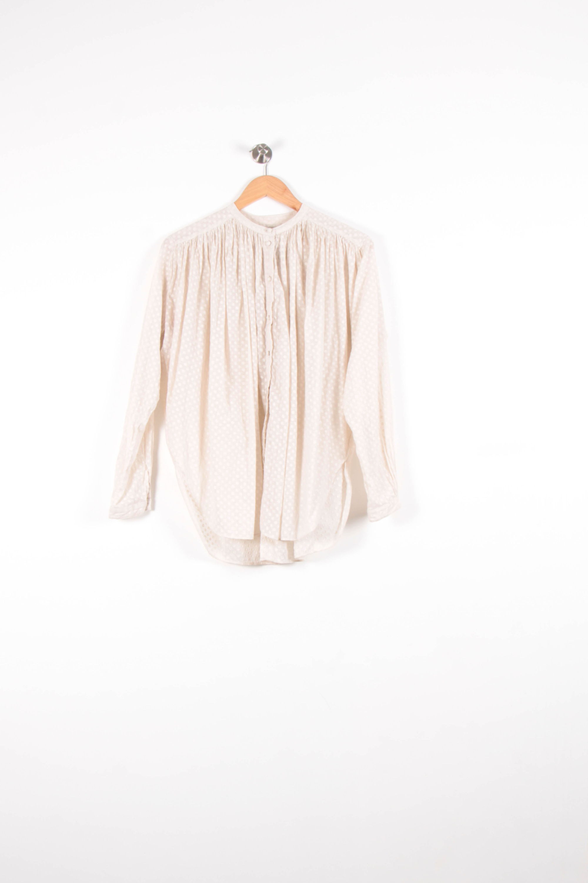 Blouse LAURENCE BRAS - Seconde Main Beige