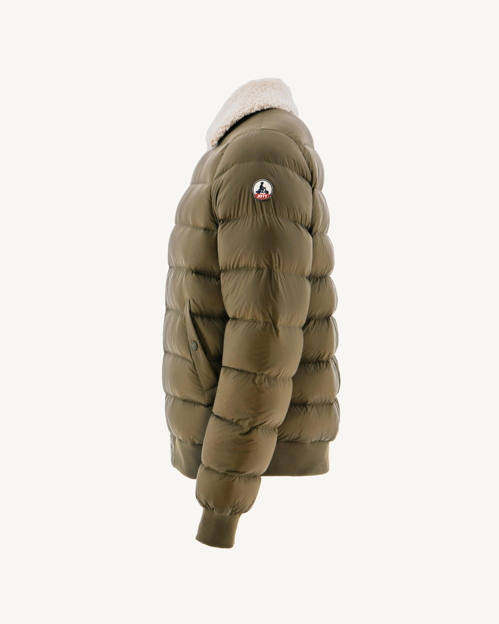 Lightweight Aviator Puffer Jacket Danny JOTT Green