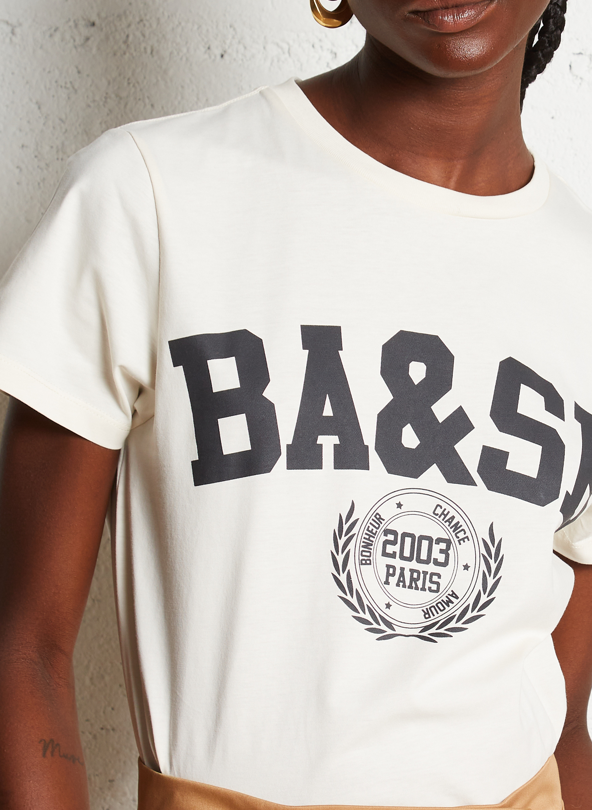 Effen T-shirt BA&SH Beige