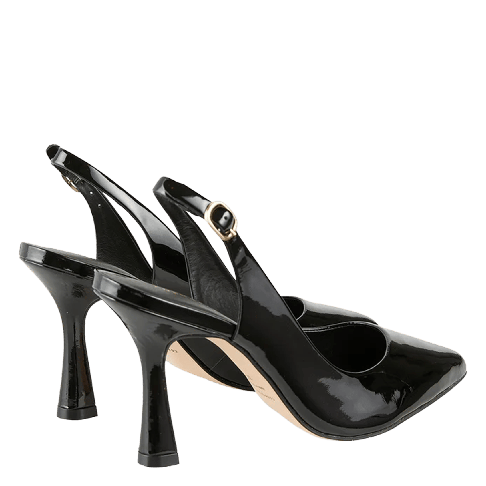 Escarpins en cuir vernis COSMOPARIS Noir