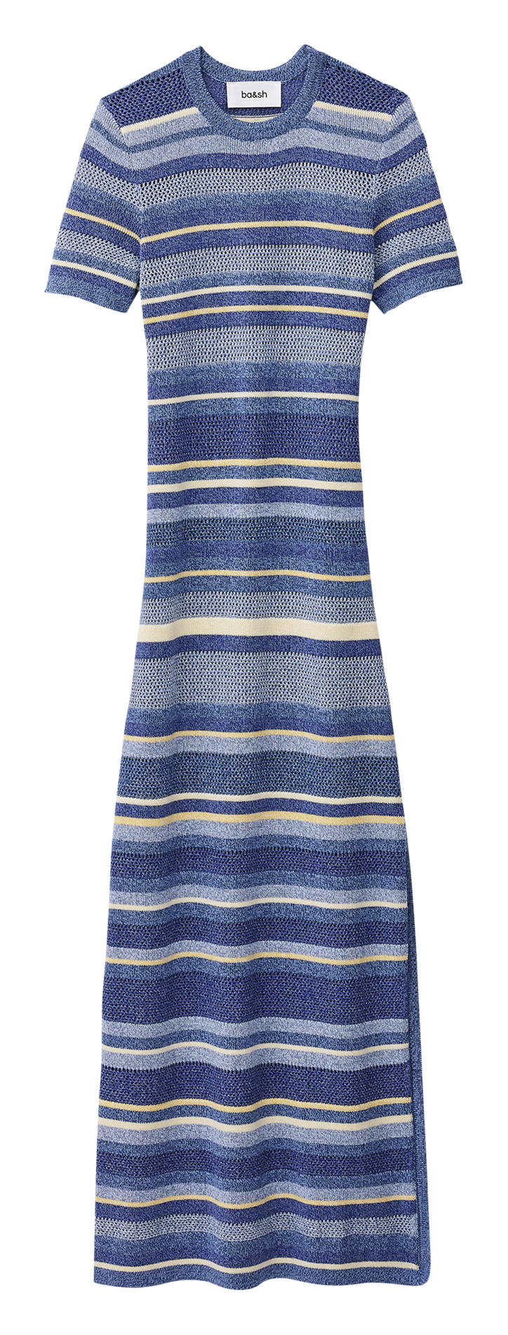 Straight cotton sweater dress BA&SH Multicolored