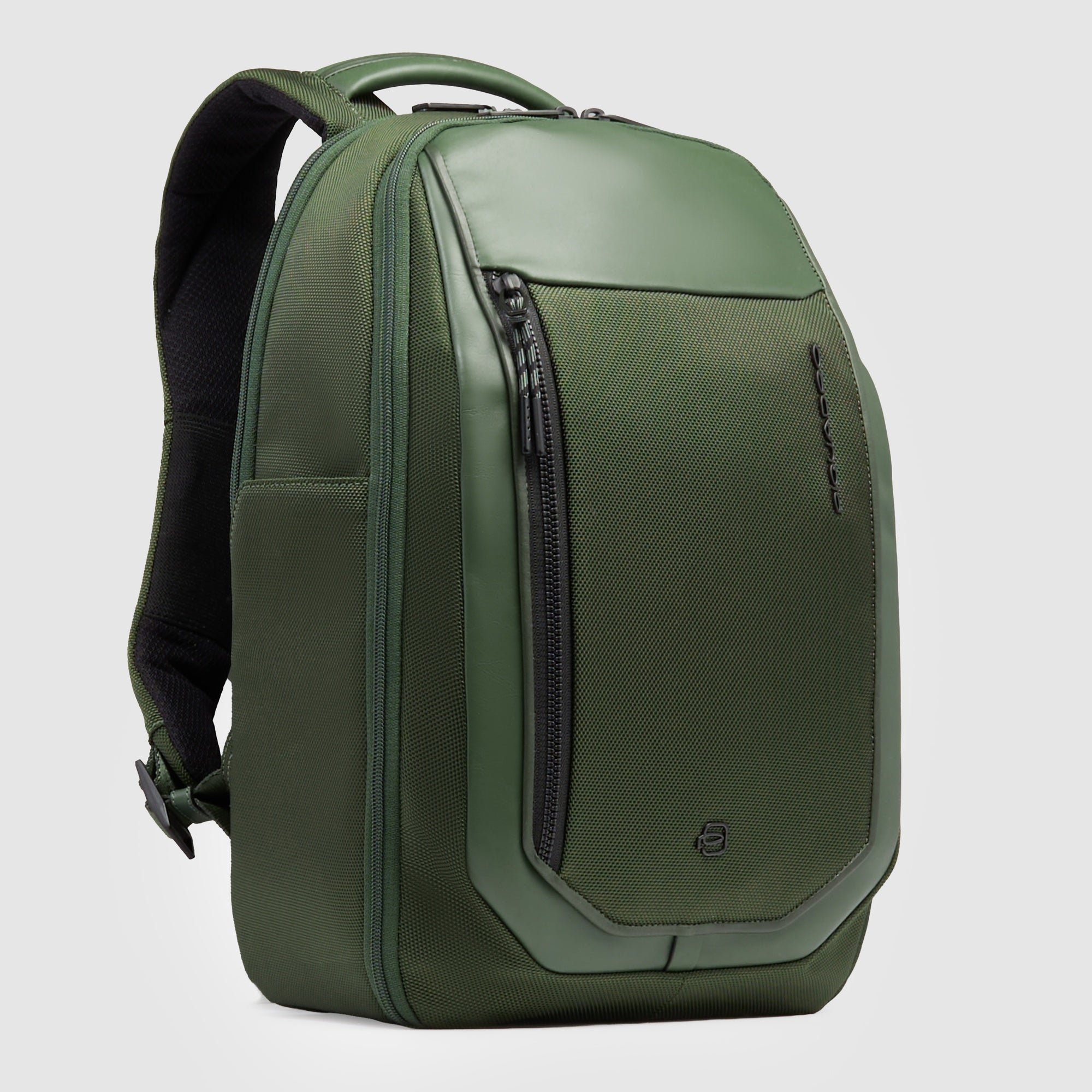 14" Laptop Travel Backpack PIQUADRO Green